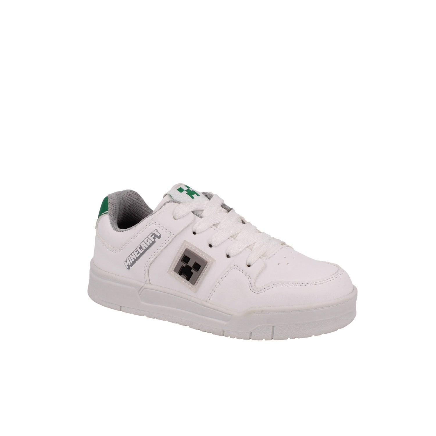 Tenis Urbano Minecraft color Blanco para Junior Niño
