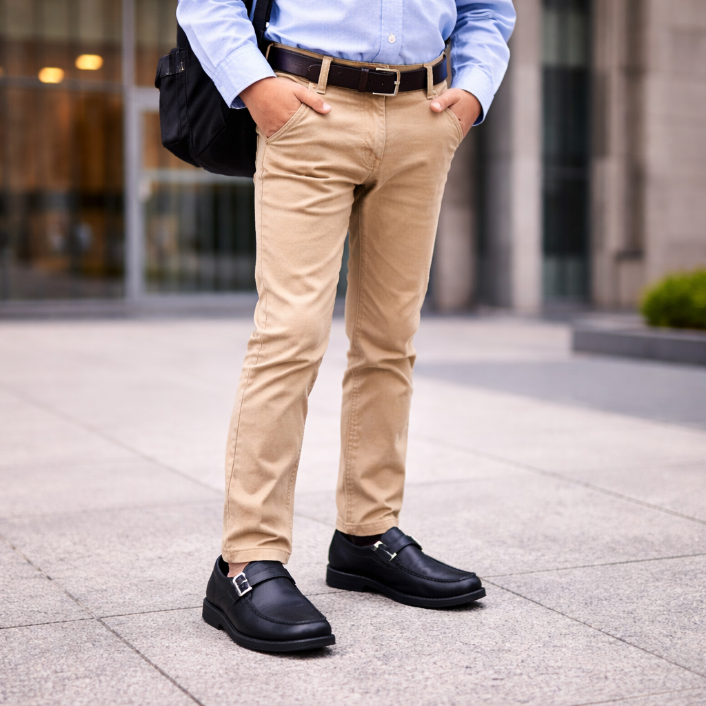 Zapato Casual Vazza color Negro para Junior Niño