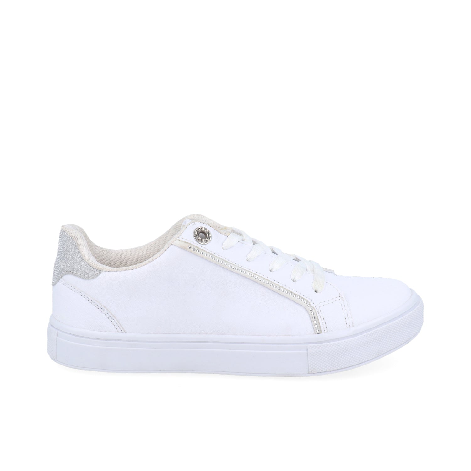 Tenis Escolar Vazza color Blanco para Mujer