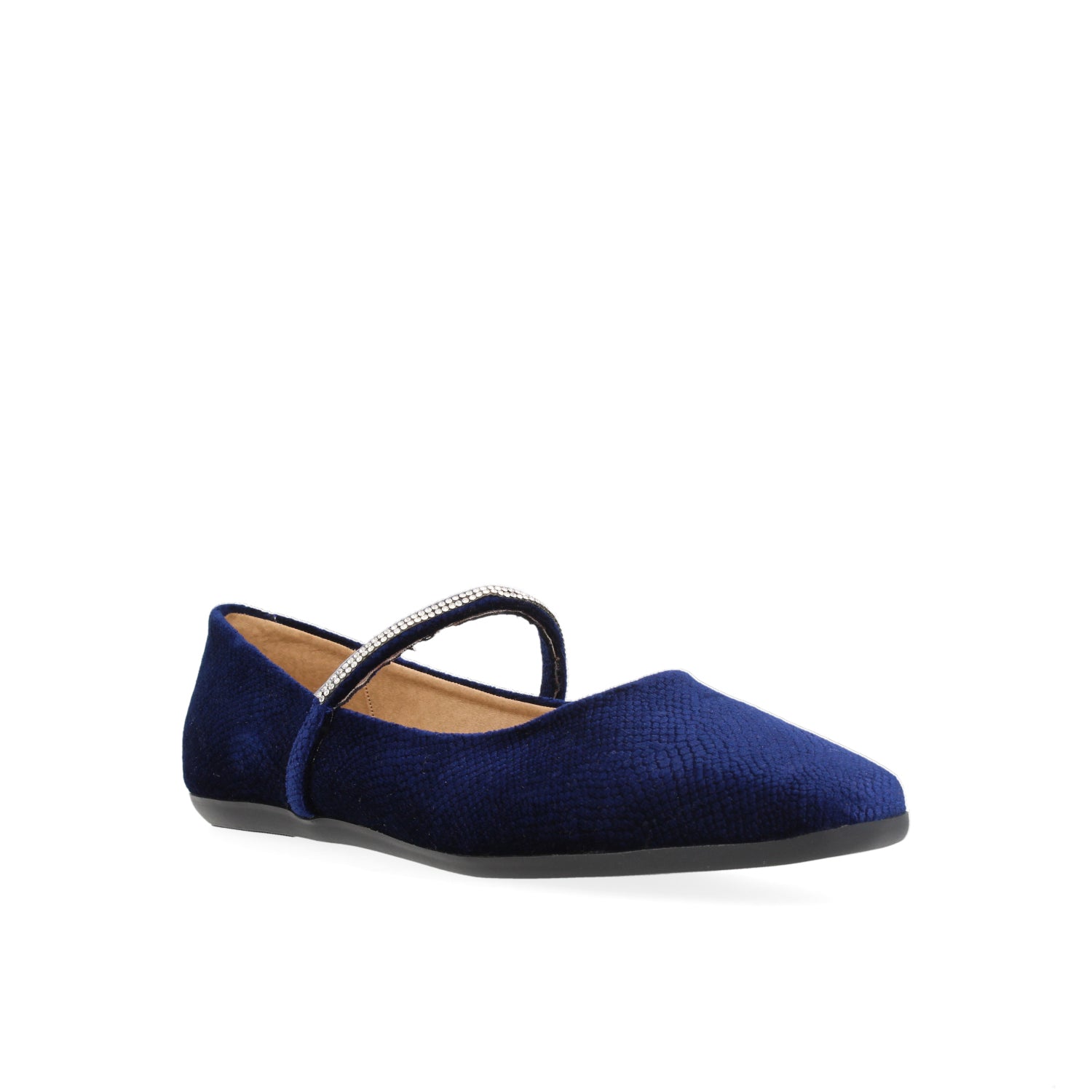 Ballerina Casual Vazza color Azul Rey para Mujer