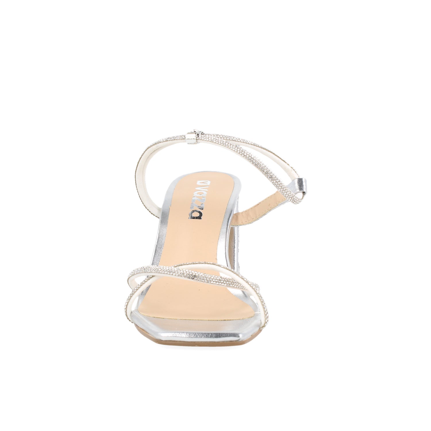 Zapatilla De Fiesta Vazza color Plata para Mujer