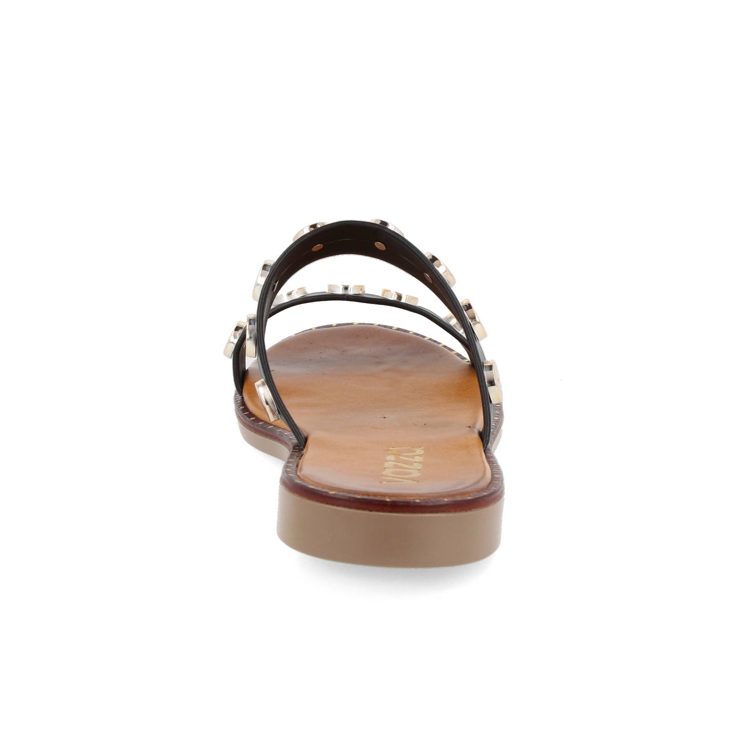 Sandalia Casual Vazza color Negro para Mujer