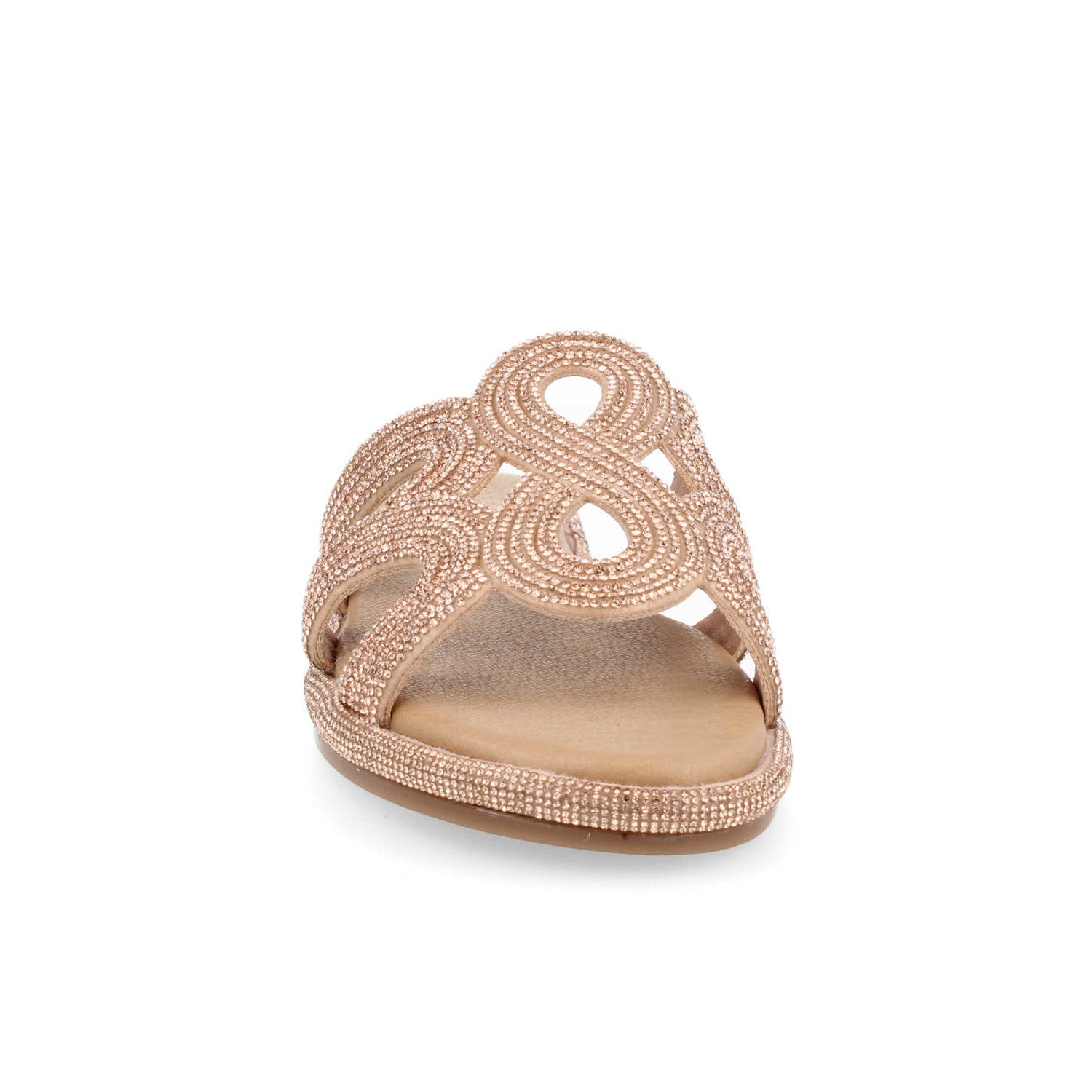 Sandalia Casual Vazza color Oro para Mujer