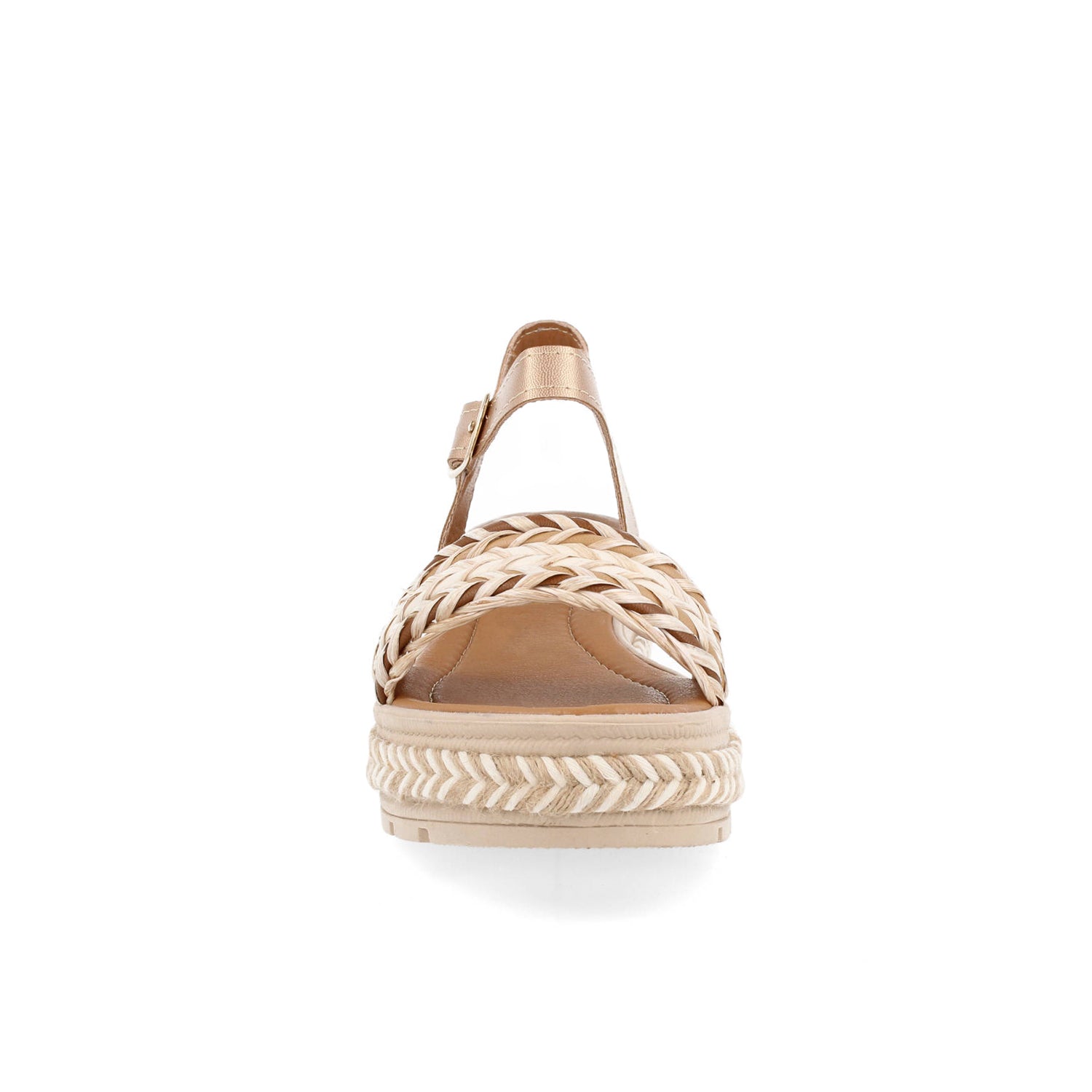 Sandalia Casual Vazza color Maquillaje para Mujer