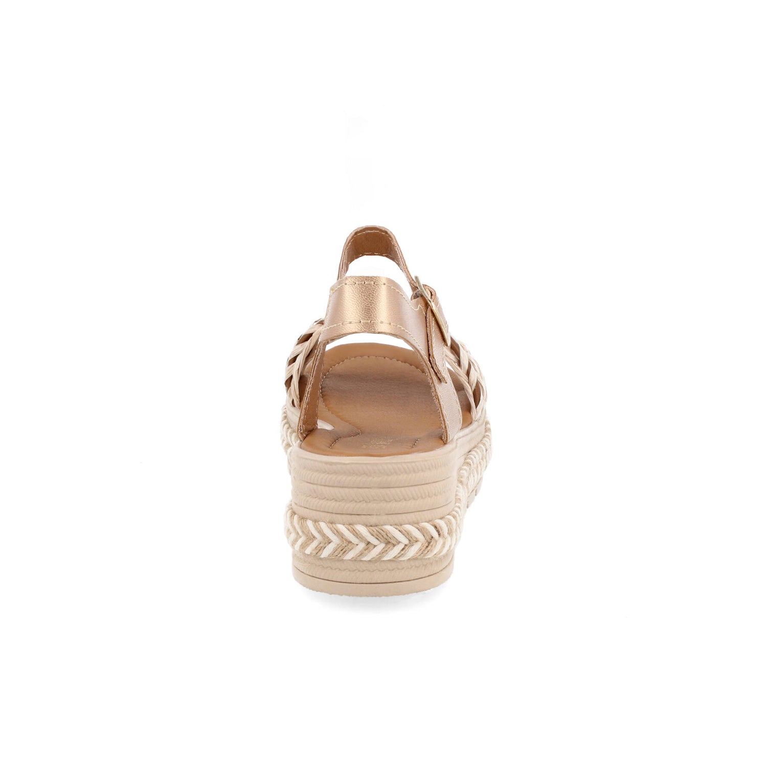 Sandalia Casual Vazza color Maquillaje para Mujer