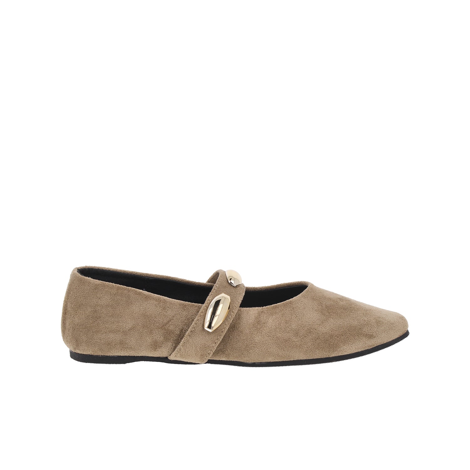 Ballerina Casual Vazza color Nutria para Mujer