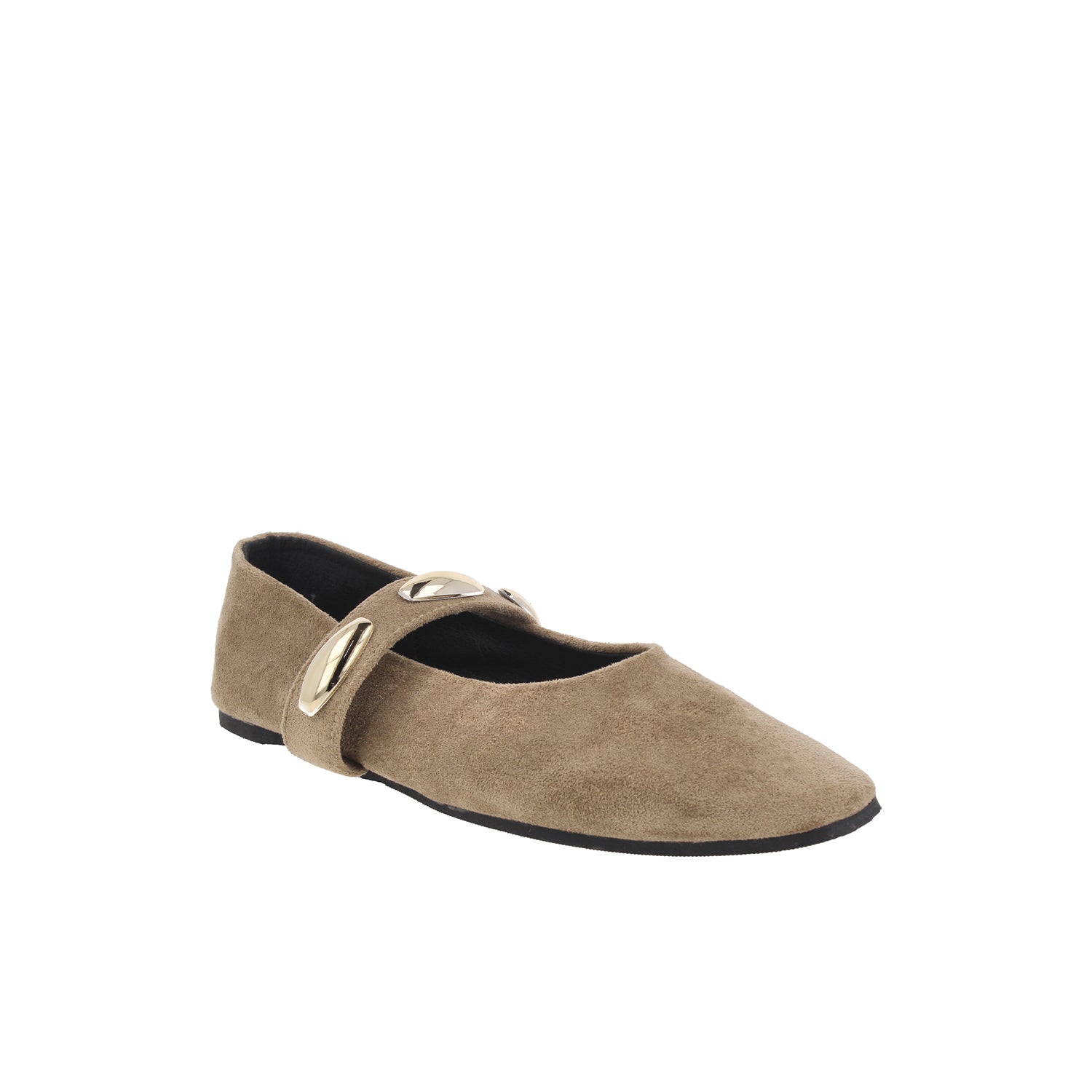 Ballerina Casual Vazza color Nutria para Mujer