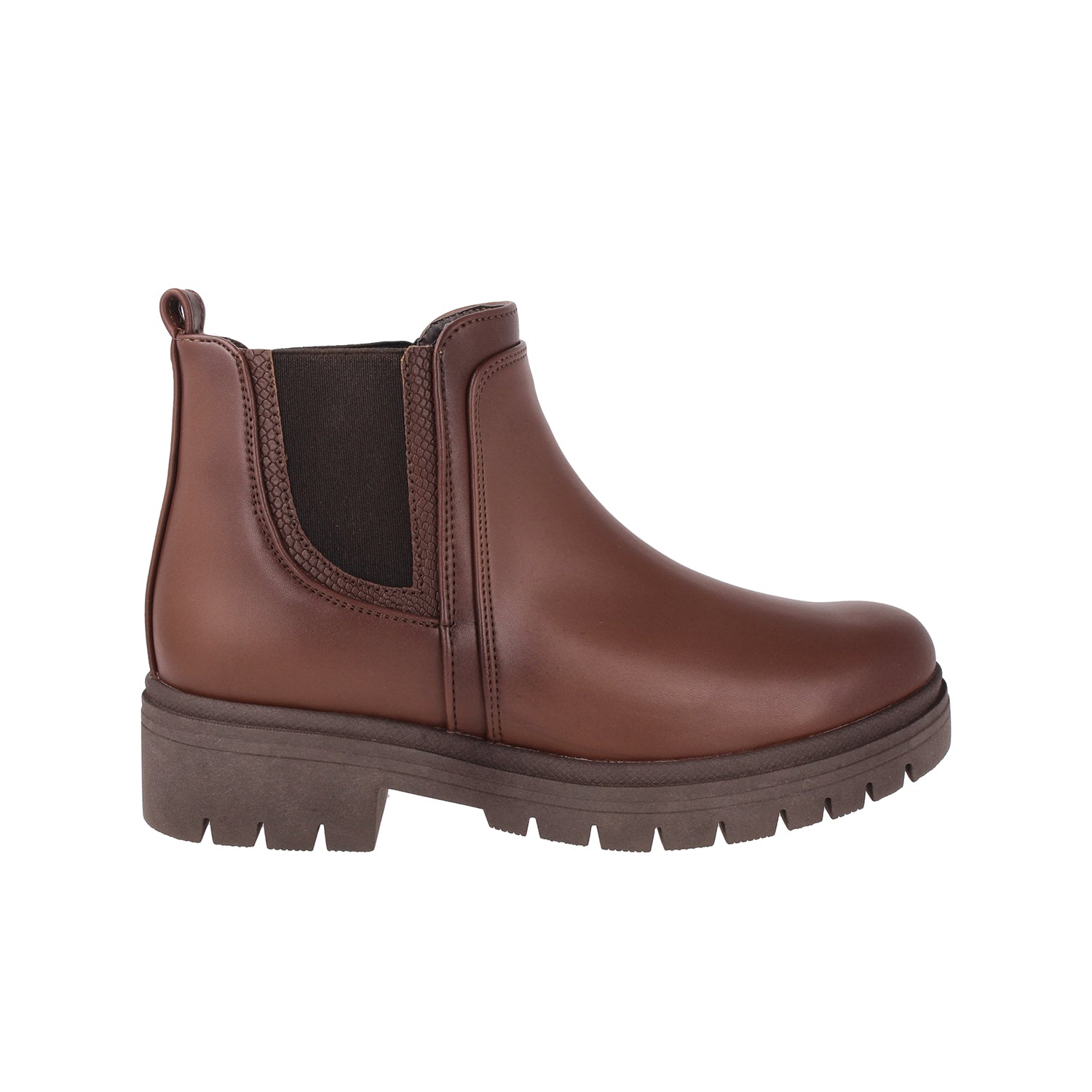 Botin Casual Vazza color Camel para Mujer