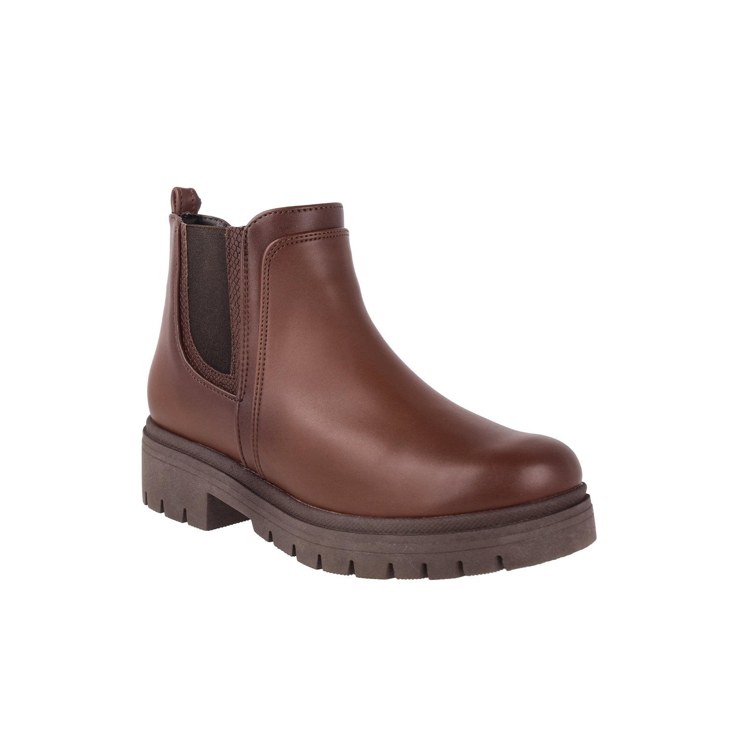 Botin Casual Vazza color Camel para Mujer