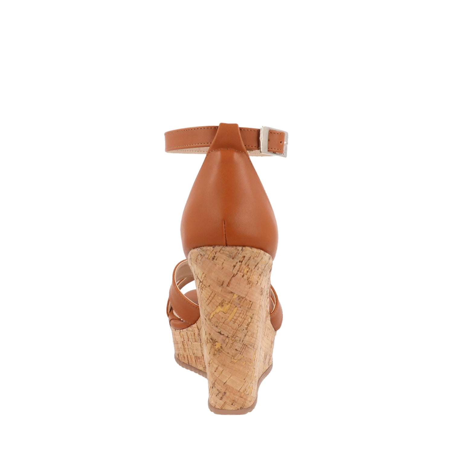 Sandalia de Plataforma Vazza color Camel para Mujer