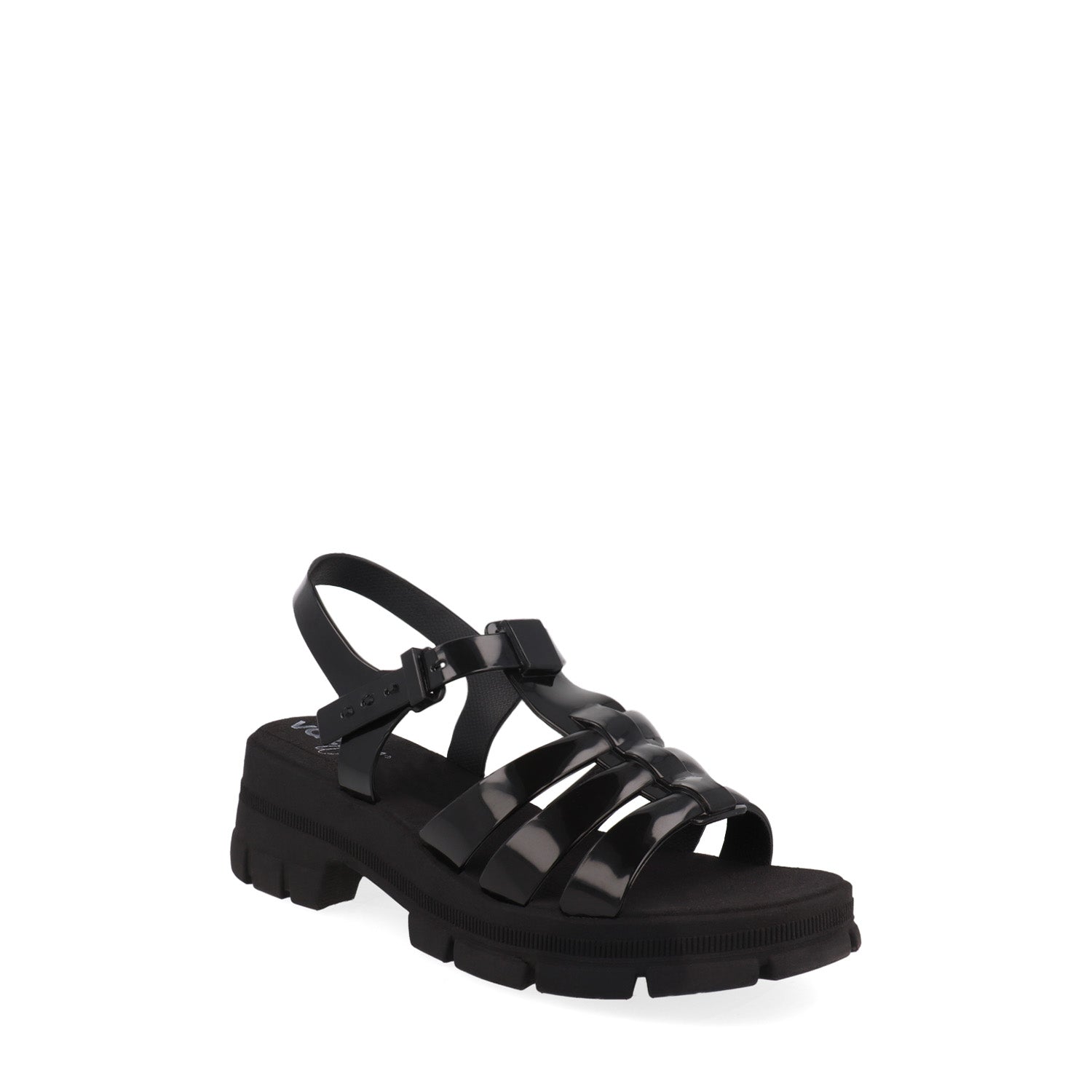 Sandalia de Plataforma Vazza color Negro para Mujer