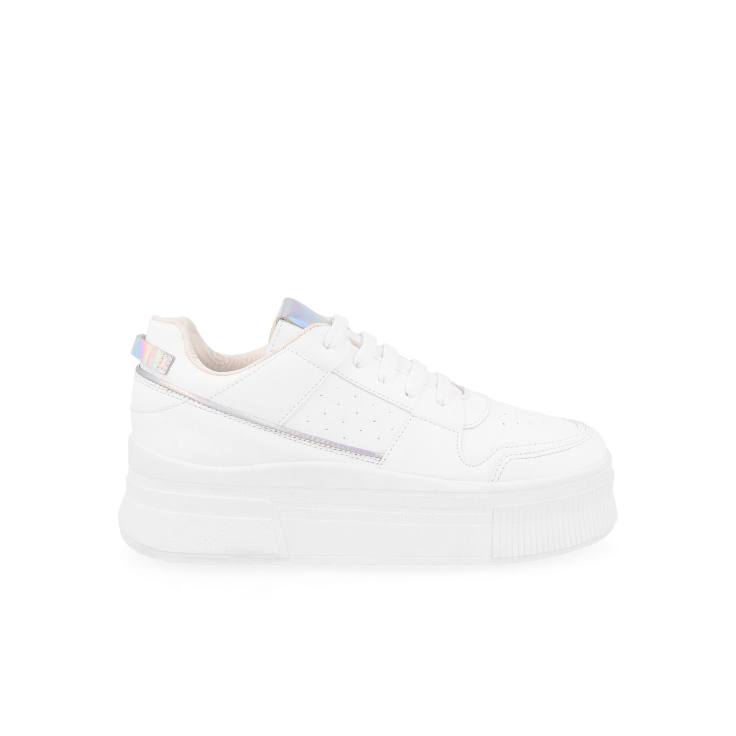 Tenis Casual Vazza color Blanco para Mujer