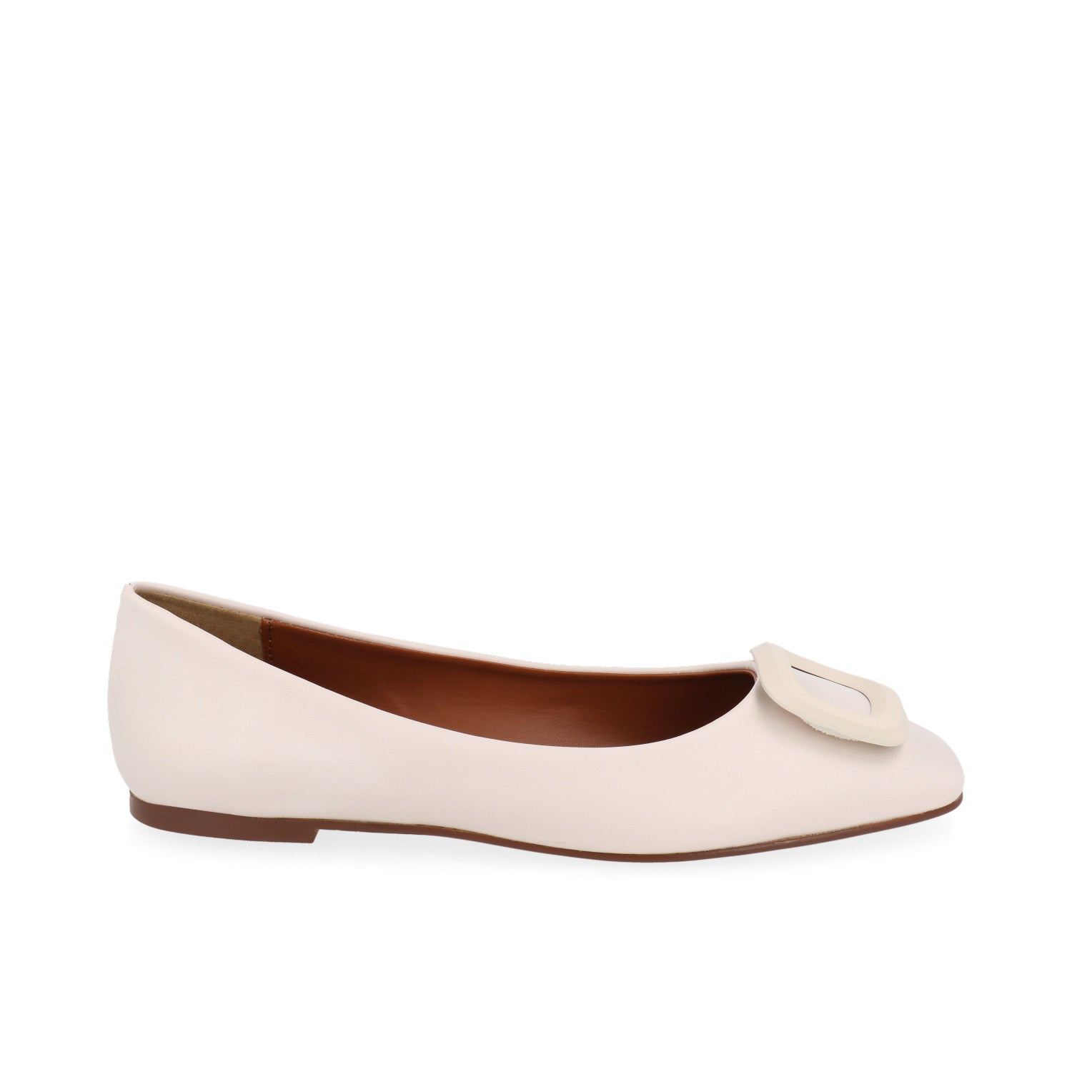 Ballerina Casual Vazza color Latte para Mujer