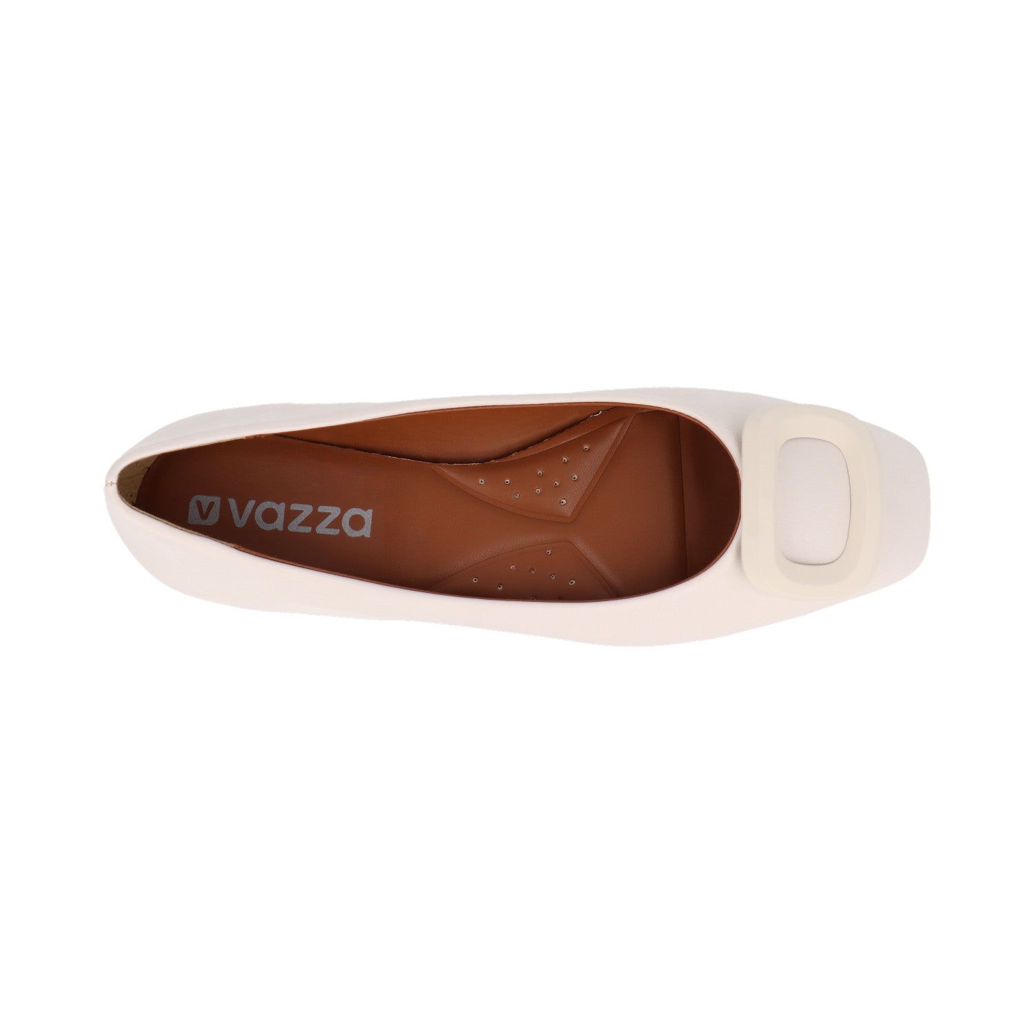 Ballerina Casual Vazza color Latte para Mujer