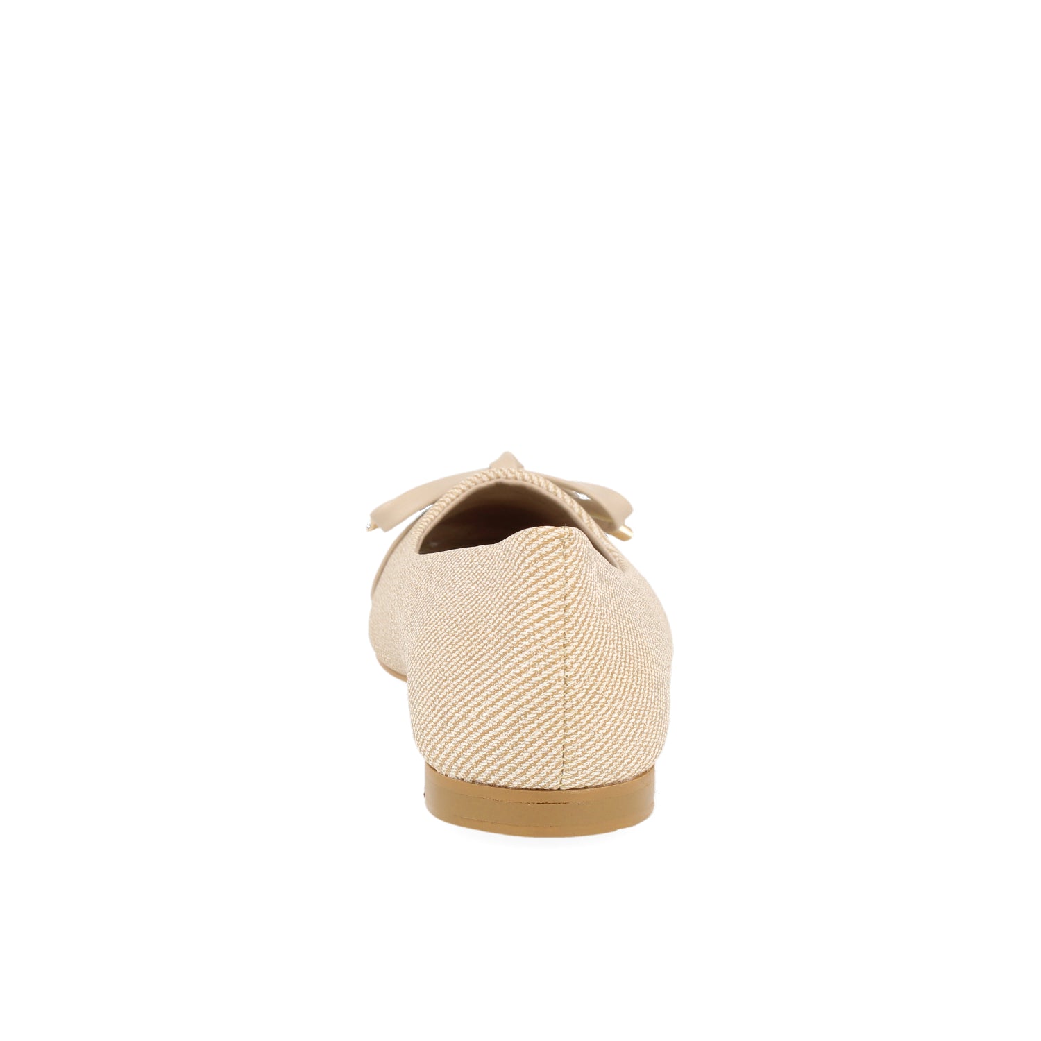 Ballerina Casual Vazza color Crema para Mujer