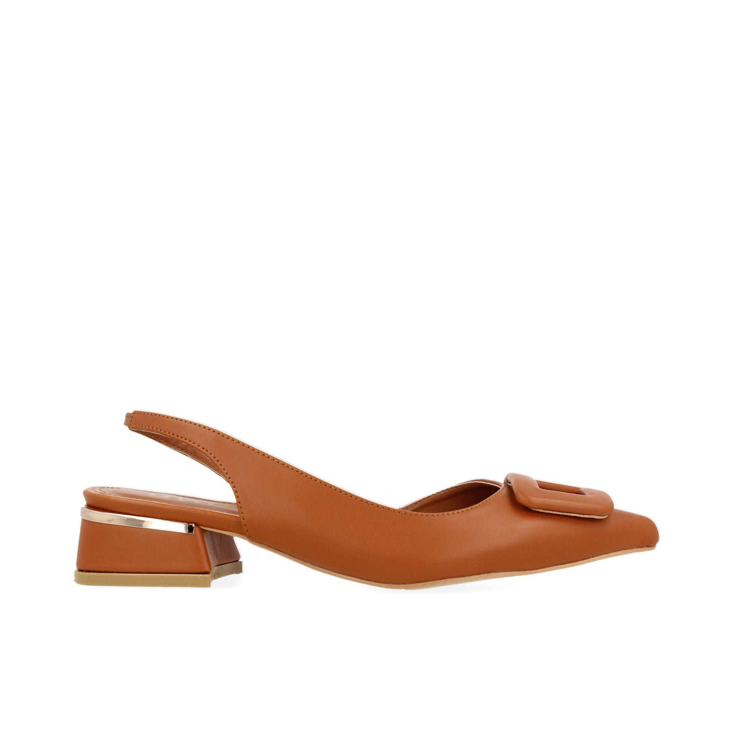 Ballerina Casual Vazza color Camel para Mujer