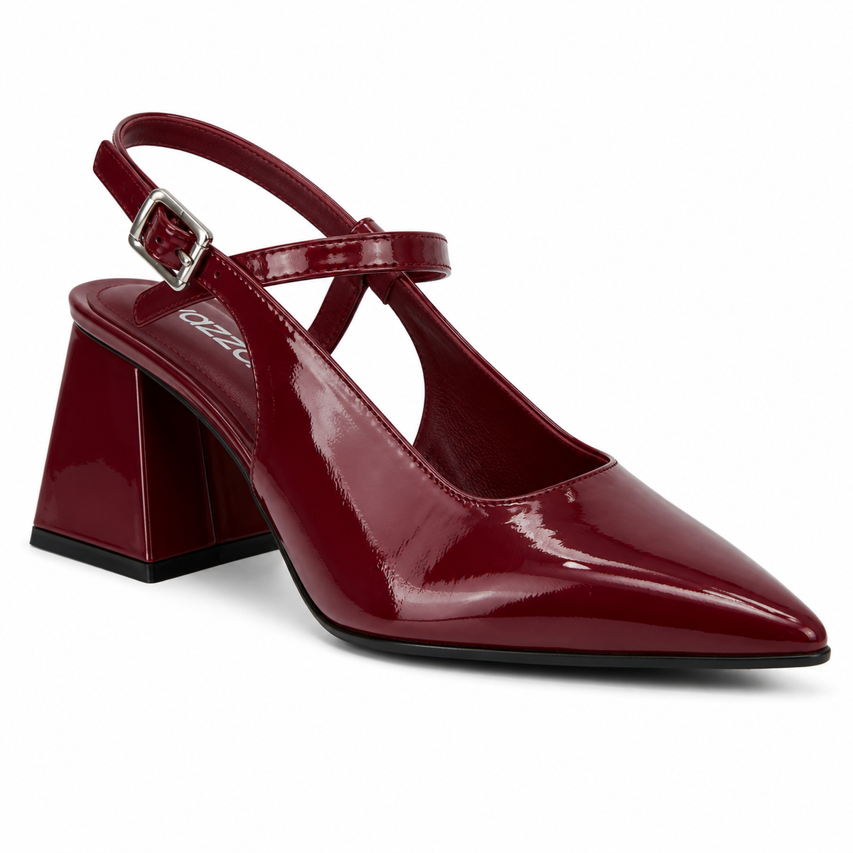 Zapatilla de Fiesta Walki color Vino para Mujer
