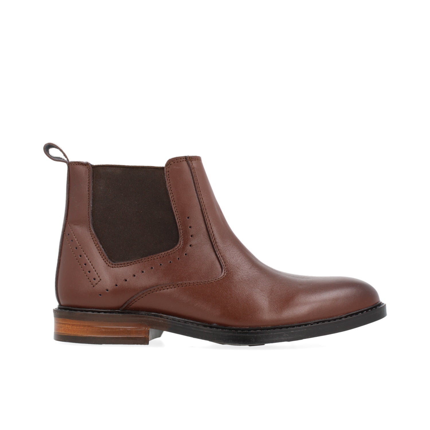 Botin De Vestir Vazza color Cognac para Hombre