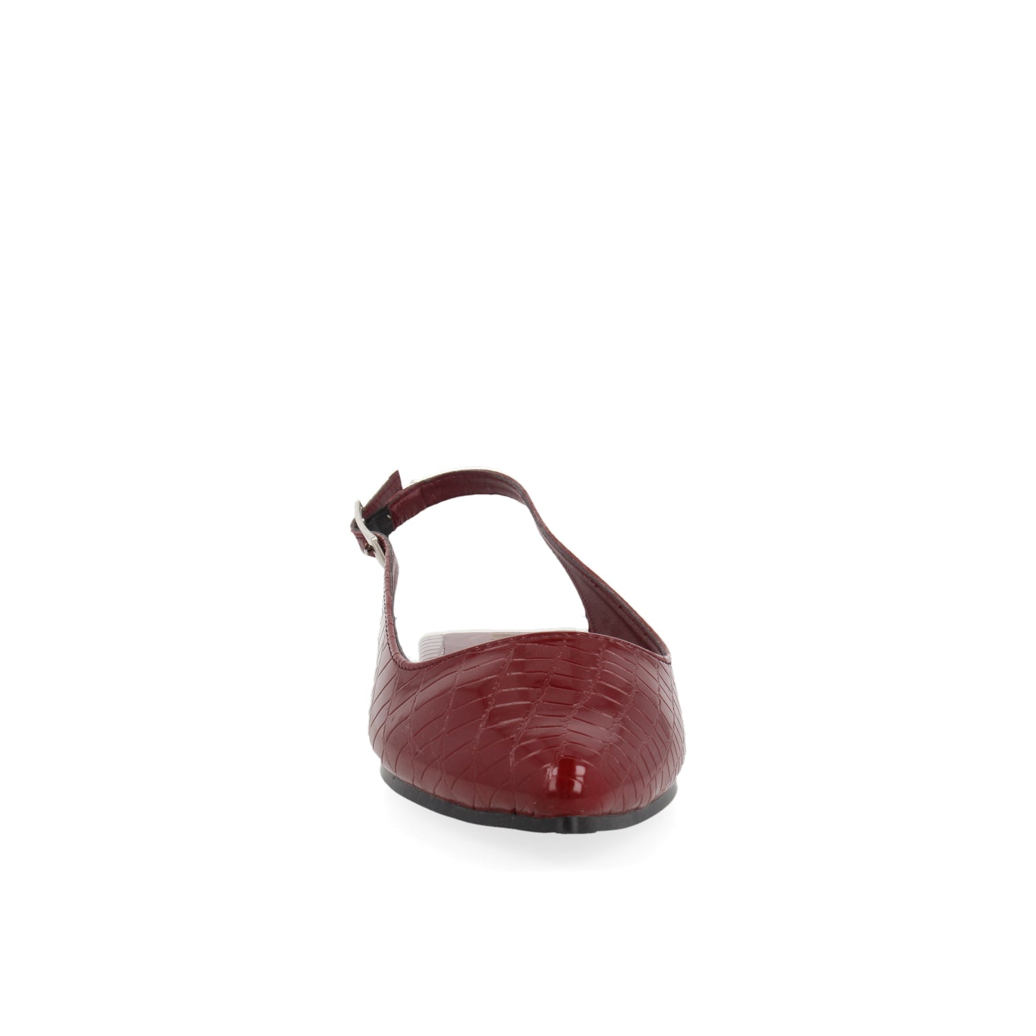 Ballerina Casual Vazza  color Vino para Mujer