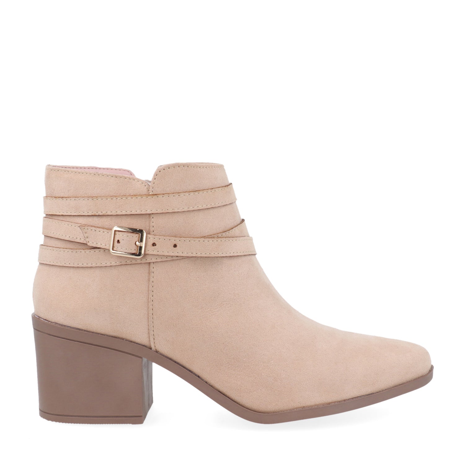 Botín Casual Vazza color Beige para Mujer