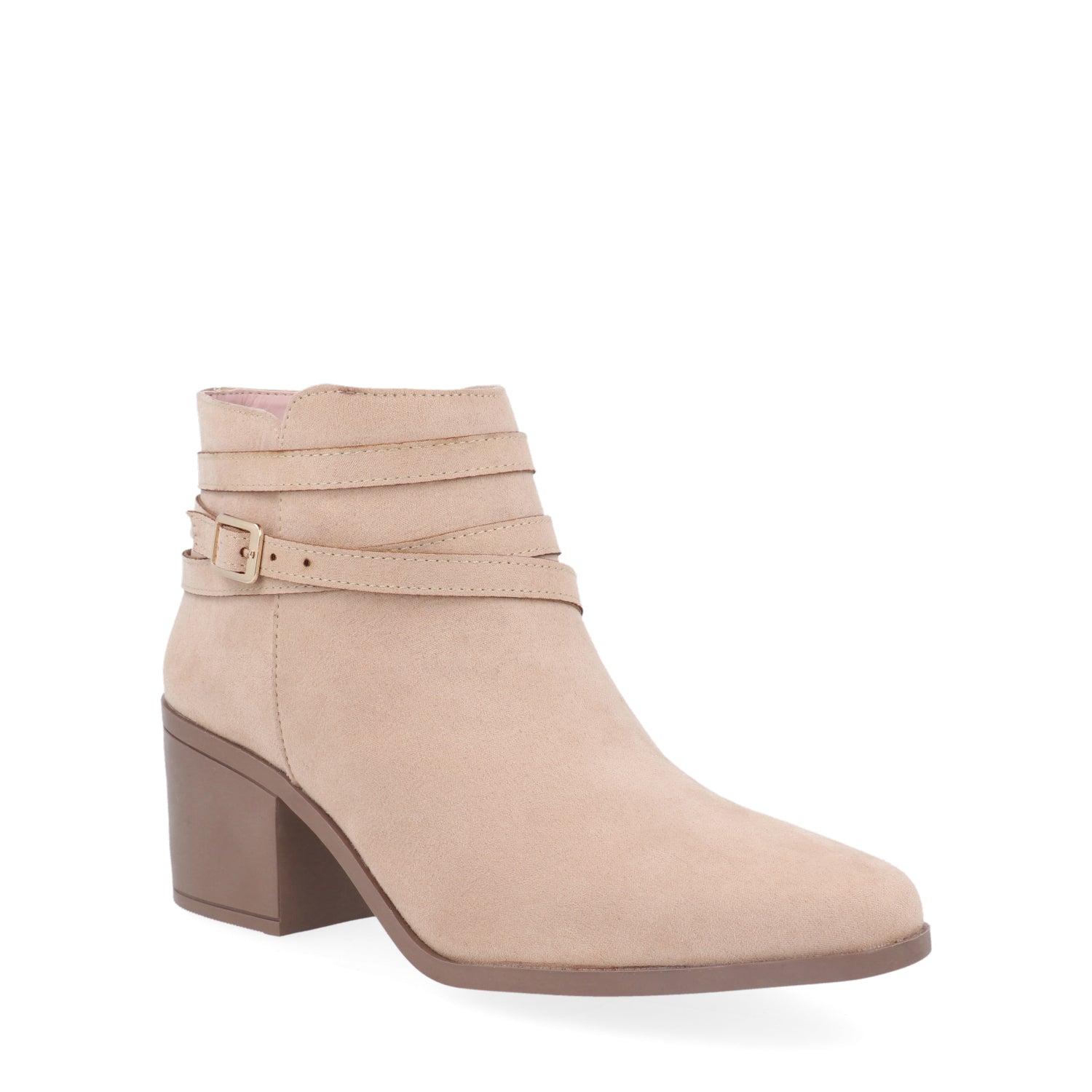 Botín Casual Vazza color Beige para Mujer