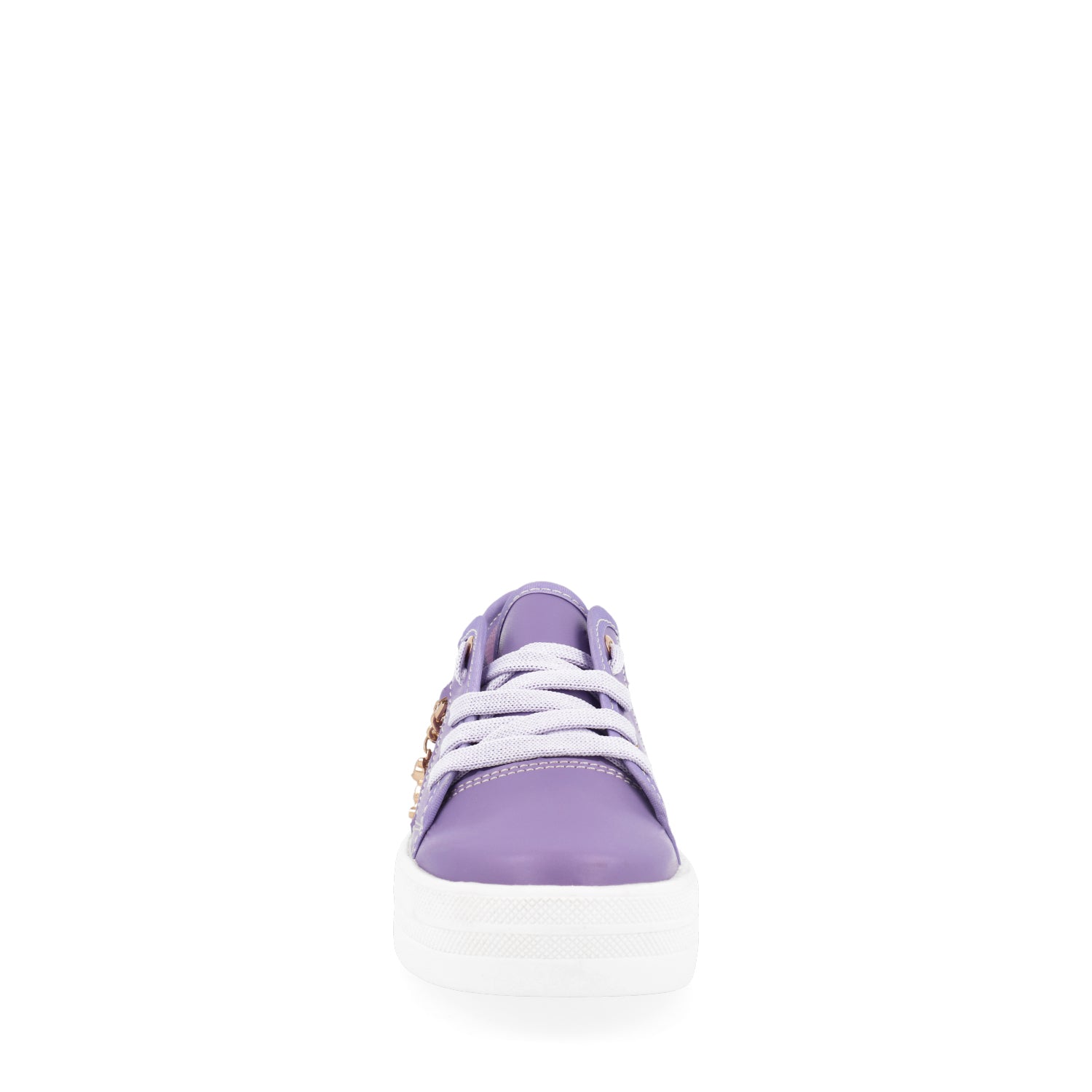 Tenis Casual Vazza color Morado con accesorio  para Niña