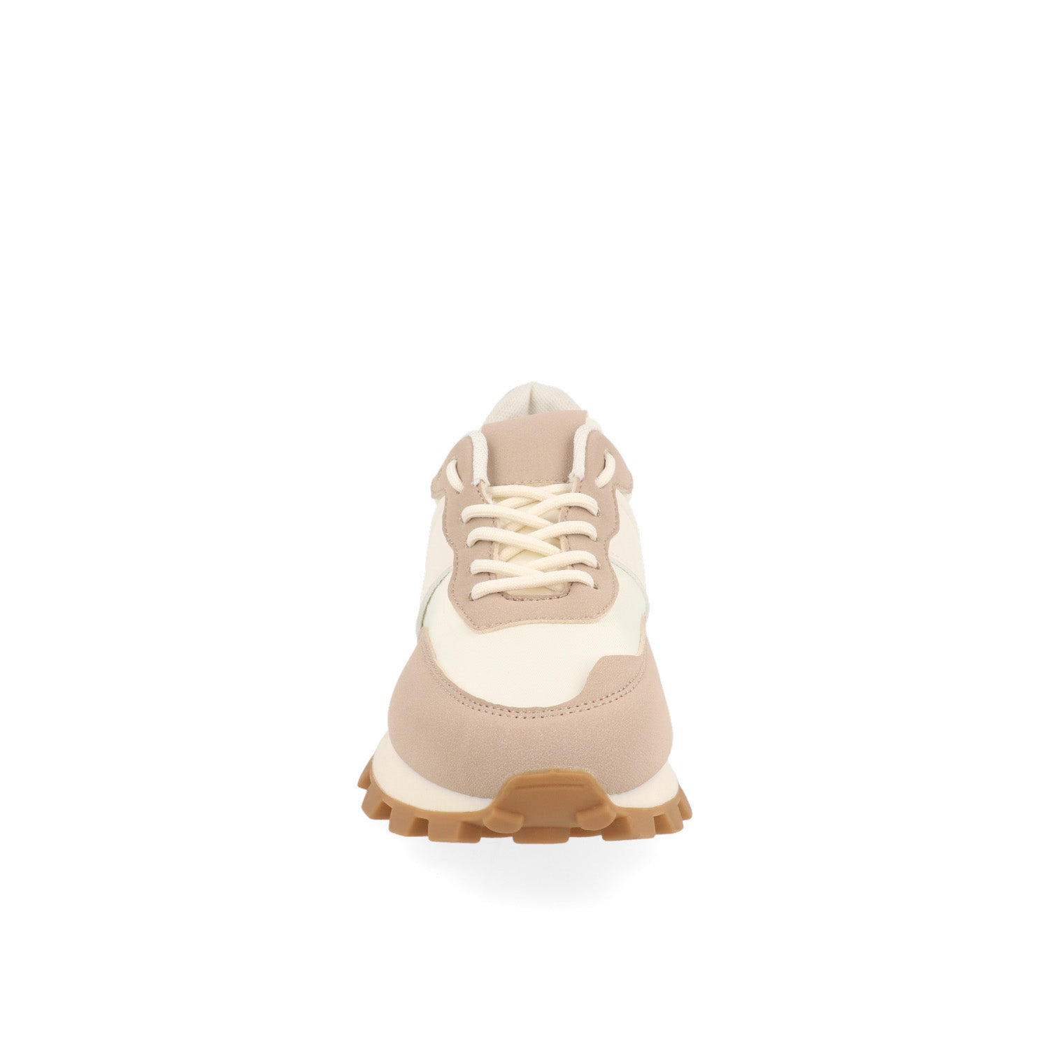 Tenis Casual Vazza color Latte para Mujer