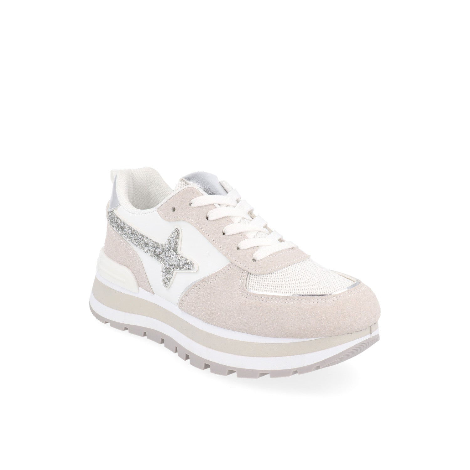 Tenis Casual Vazza color Gris para Mujer