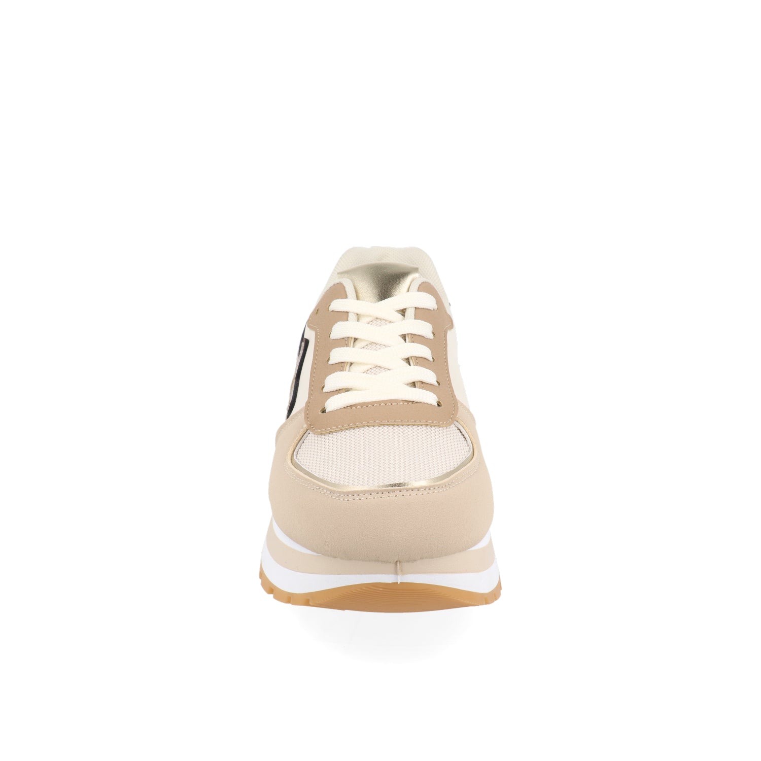 Tenis Casual Vazza color Beige para Mujer