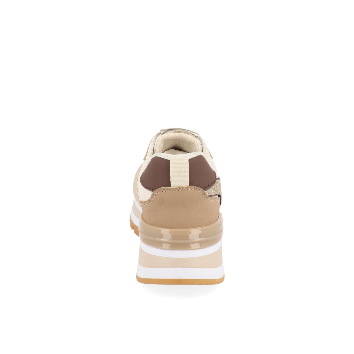 Tenis Casual Vazza color Beige para Mujer