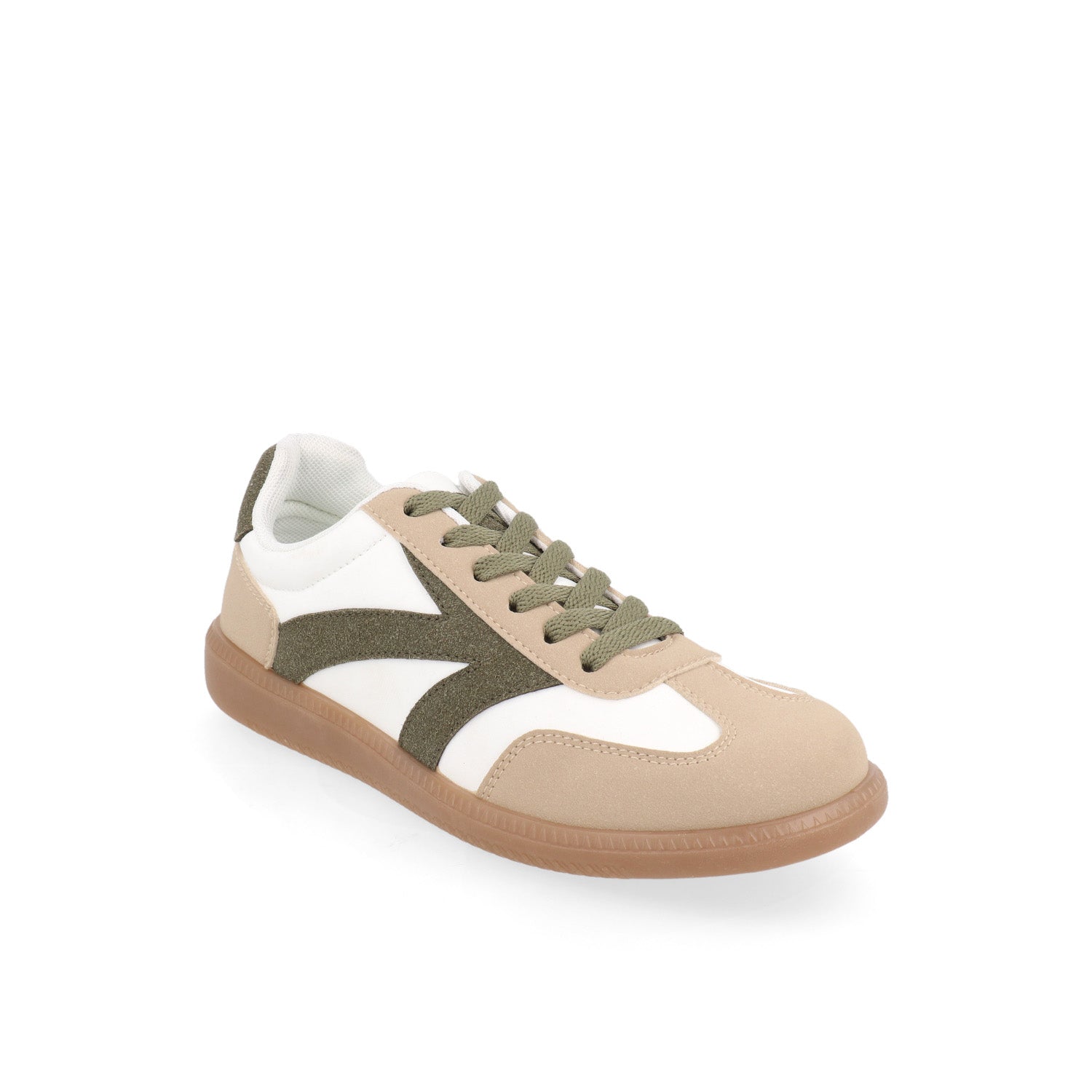 Tenis Casual Vazza color Latte para Mujer