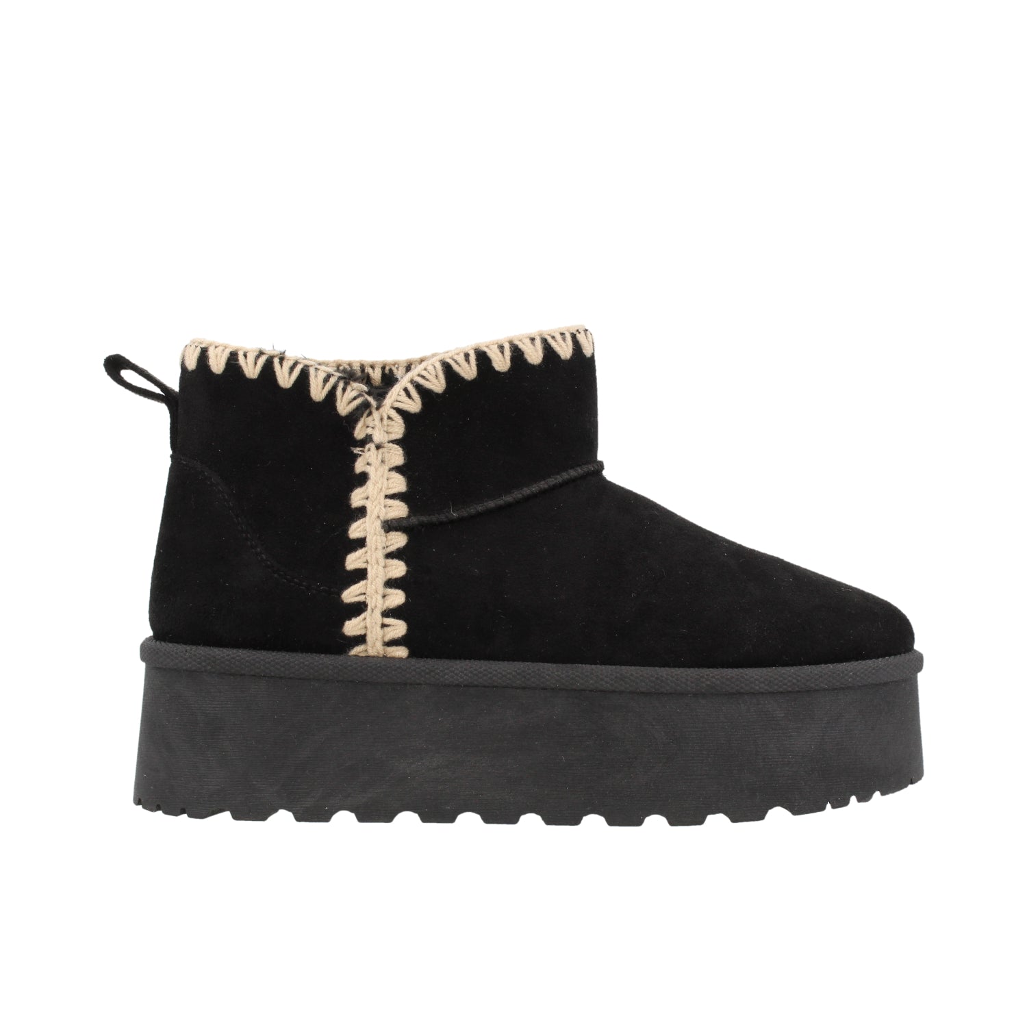 Bota Casual Vazza color Negro para Mujer