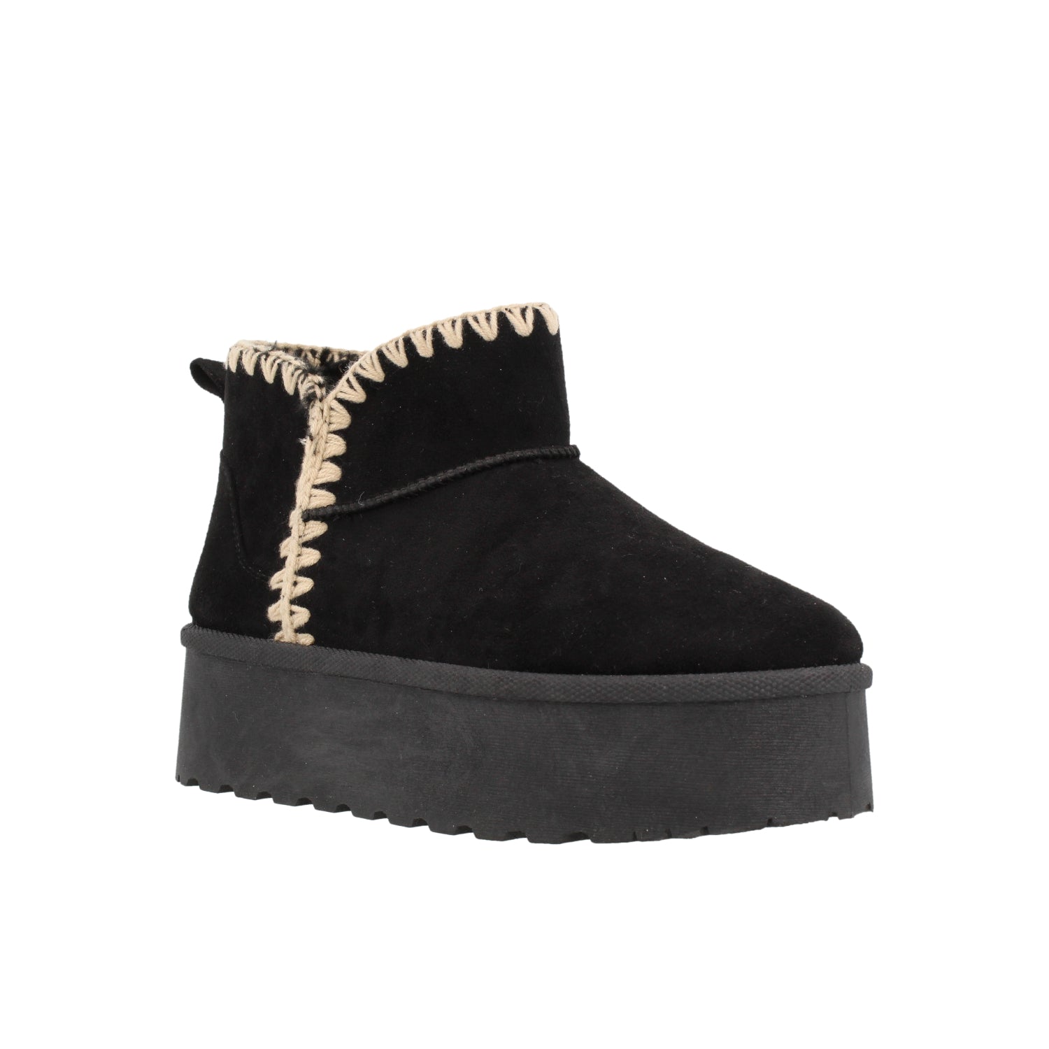 Bota Casual Vazza color Negro para Mujer