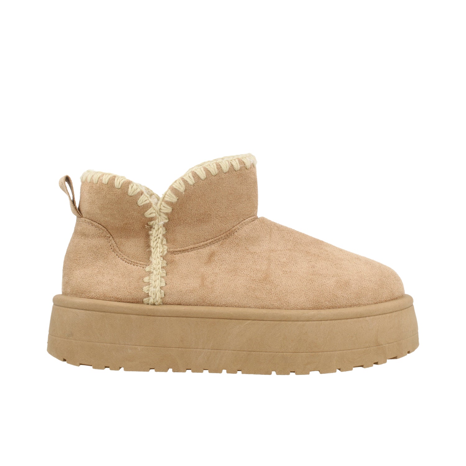 Bota Casual Vazza color Taupe para Mujer
