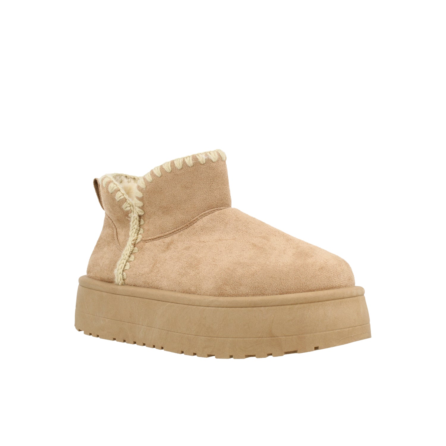 Bota Casual Vazza color Taupe para Mujer