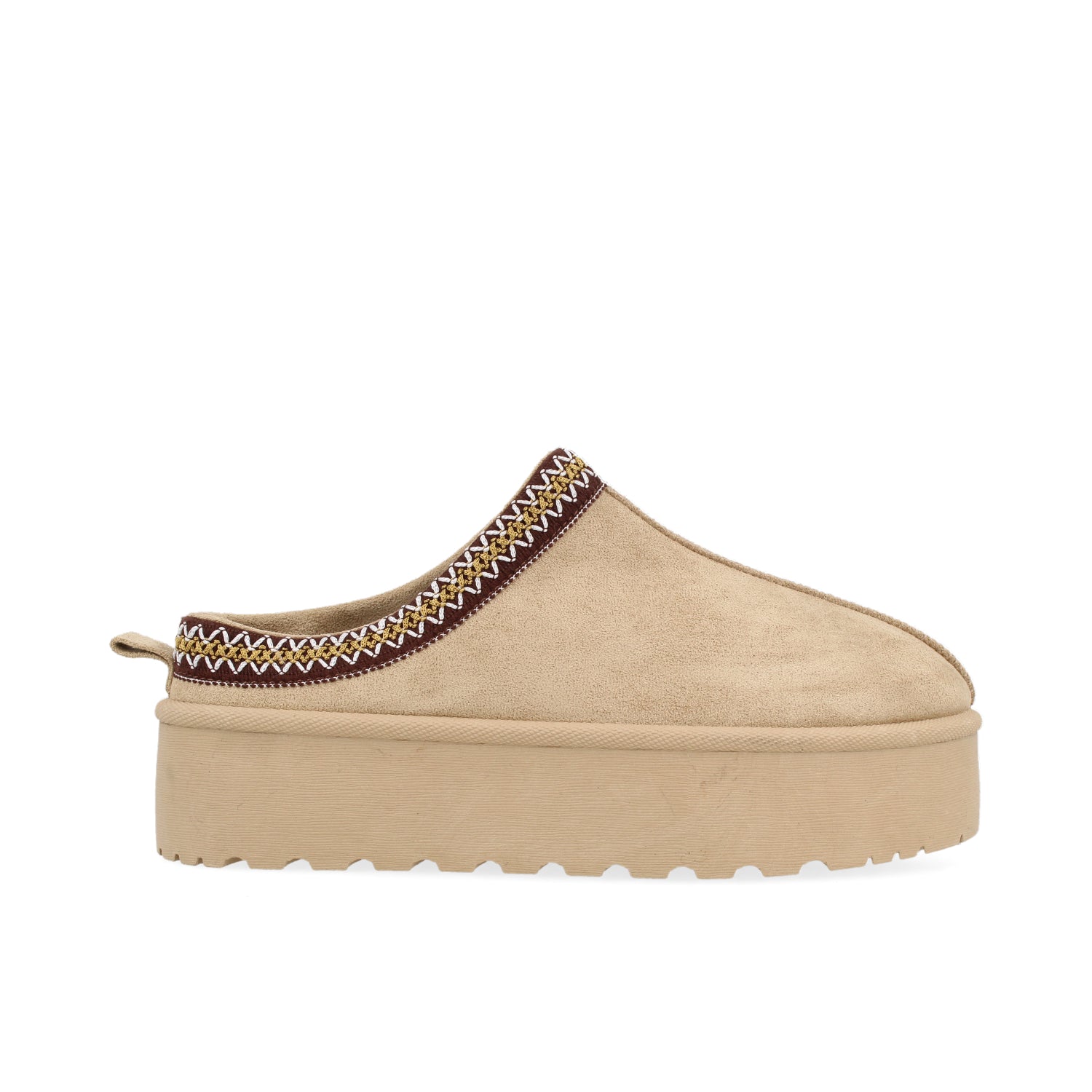 Pantufla  Vazza color Khaki para Mujer