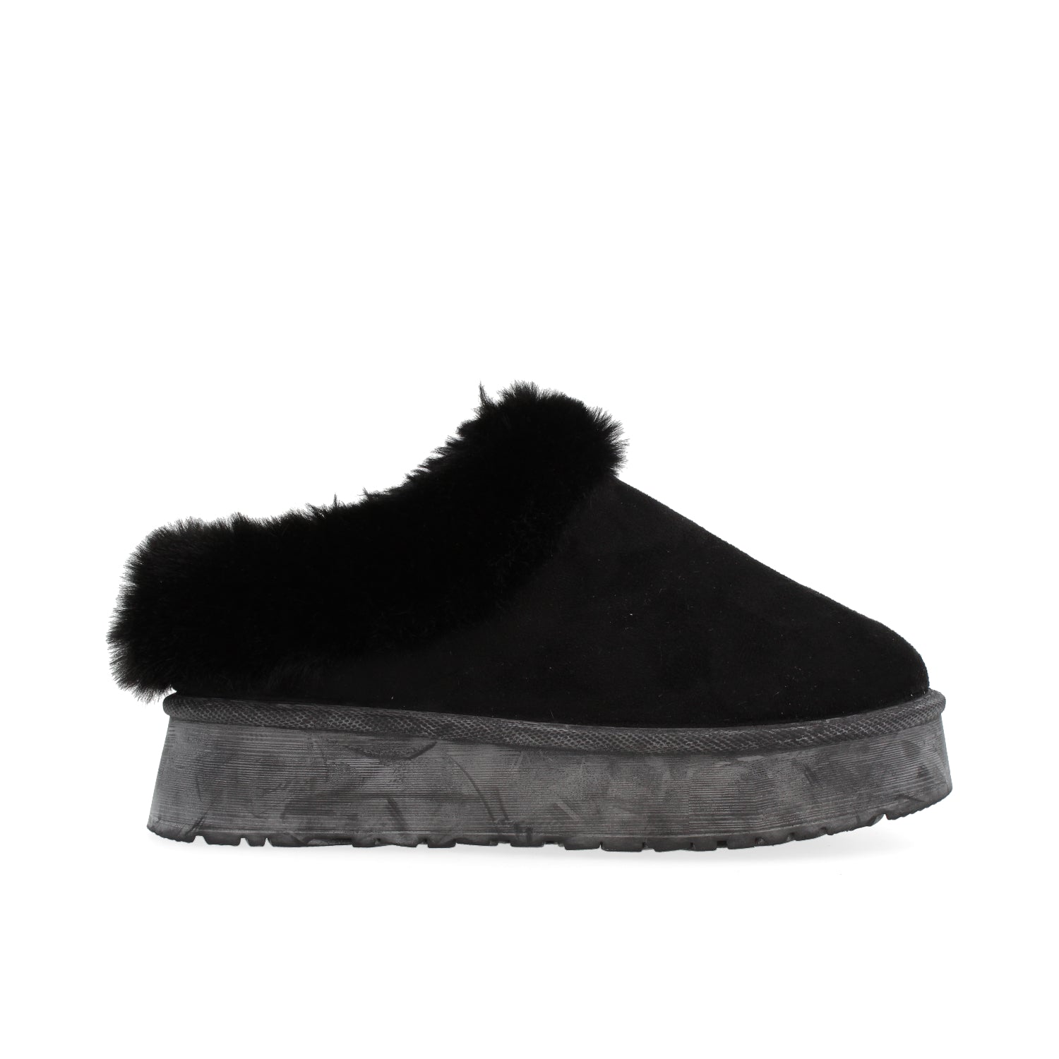 Pantunfla Casual Vazza color Negro para Mujer