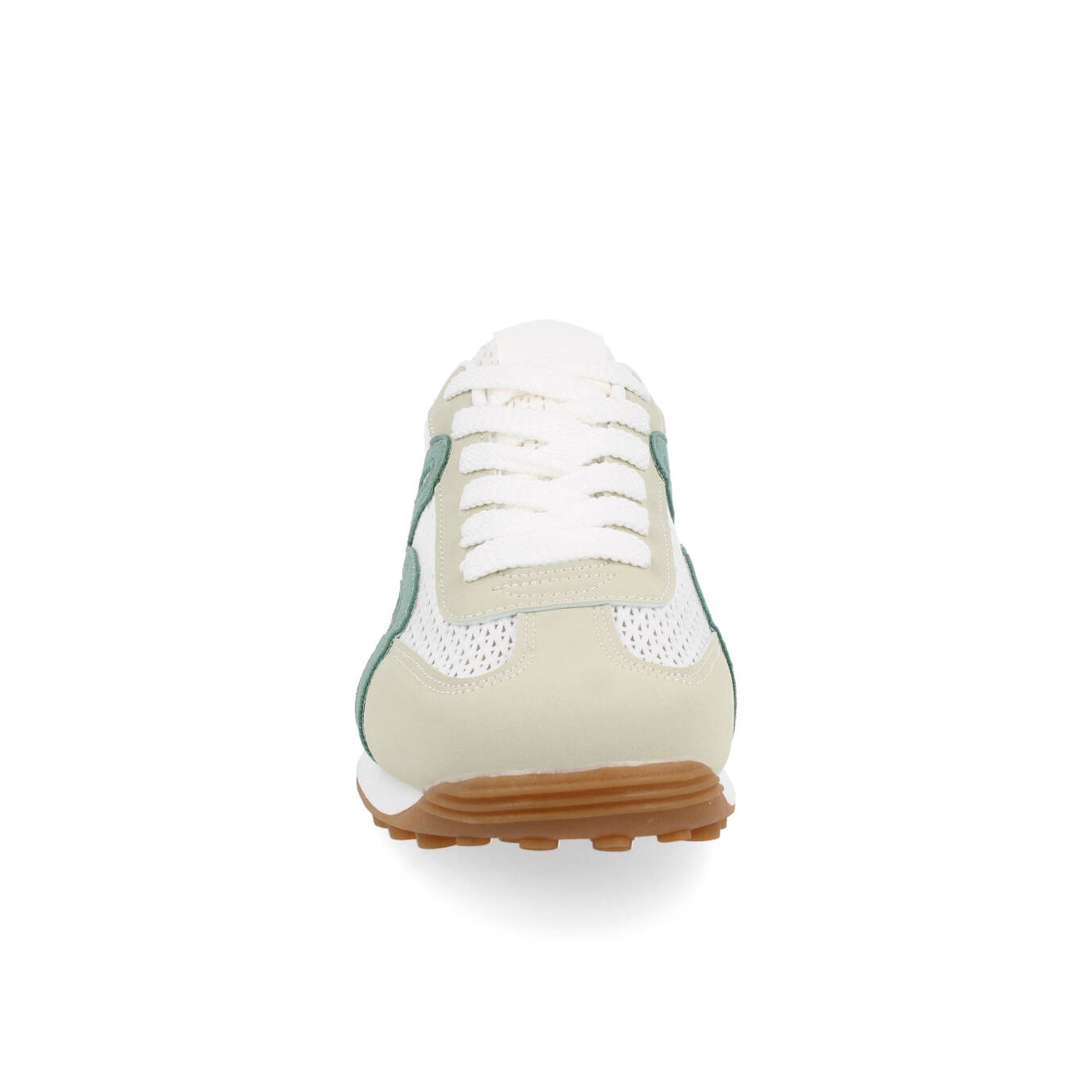 Tenis Urbano Vazza color Blanco con Verde para Mujer