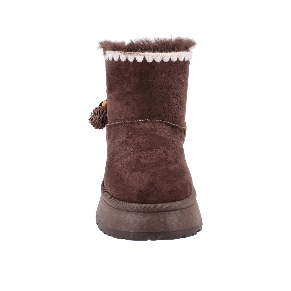 Bota Casual Vazza color Cafe para Mujer