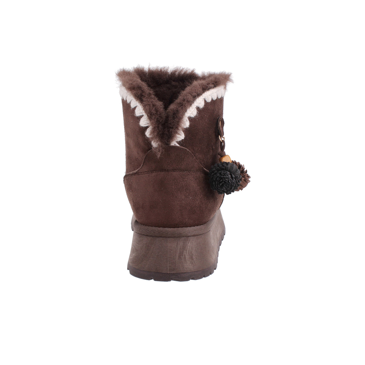 Bota Casual Vazza color Cafe para Mujer