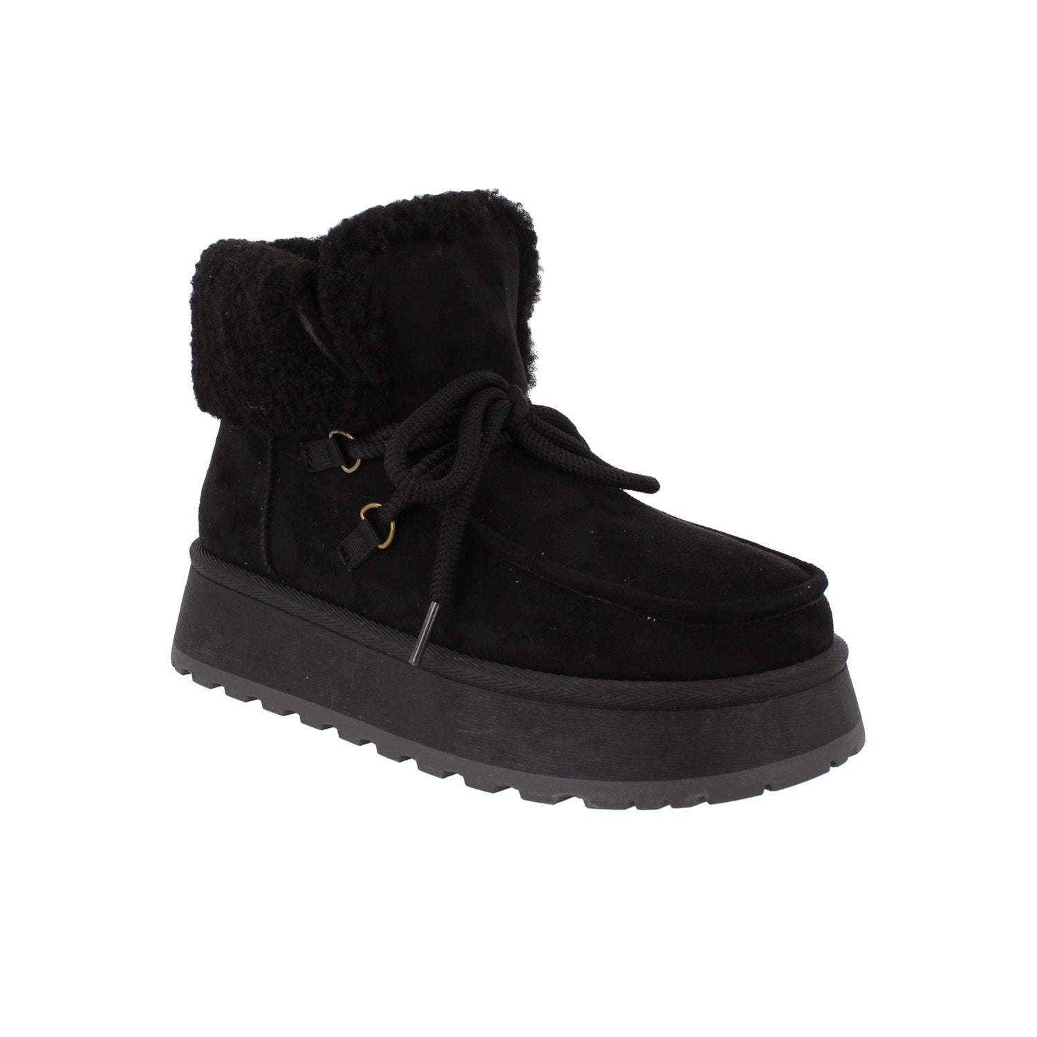 Bota Casual Vazza color Negro para Mujer