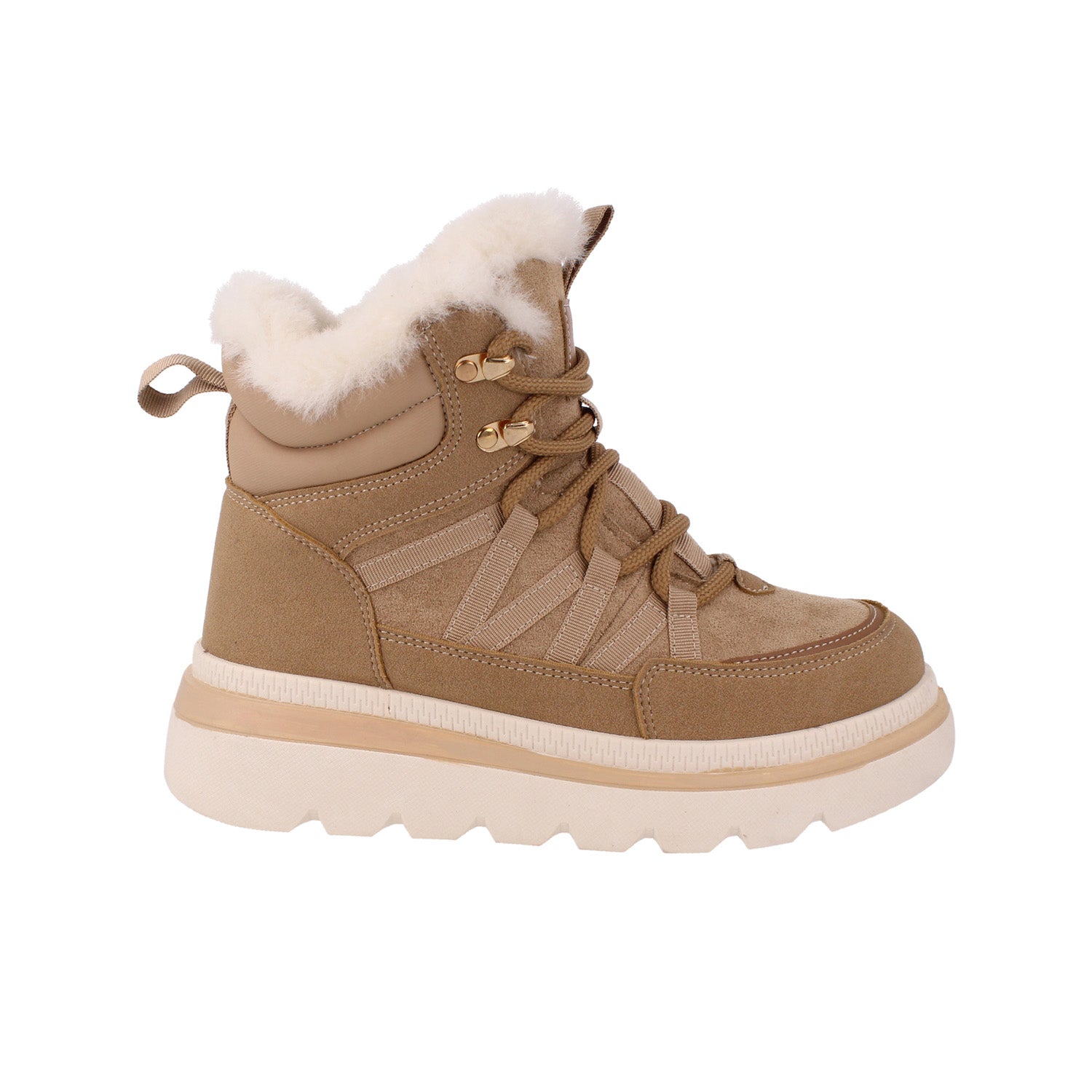 Bota Casual Vazza color Camel para Mujer