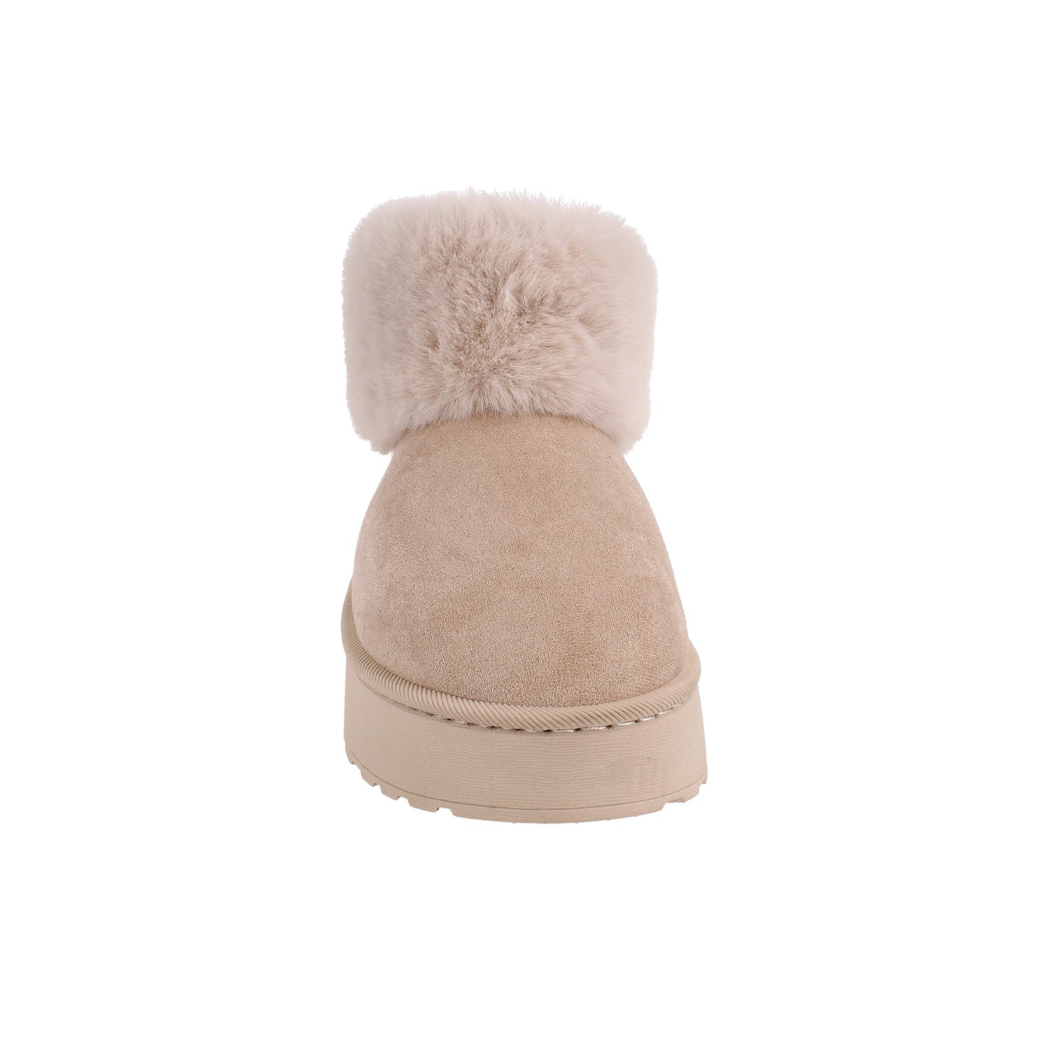 Bota Casual Vazza color Beige para Mujer