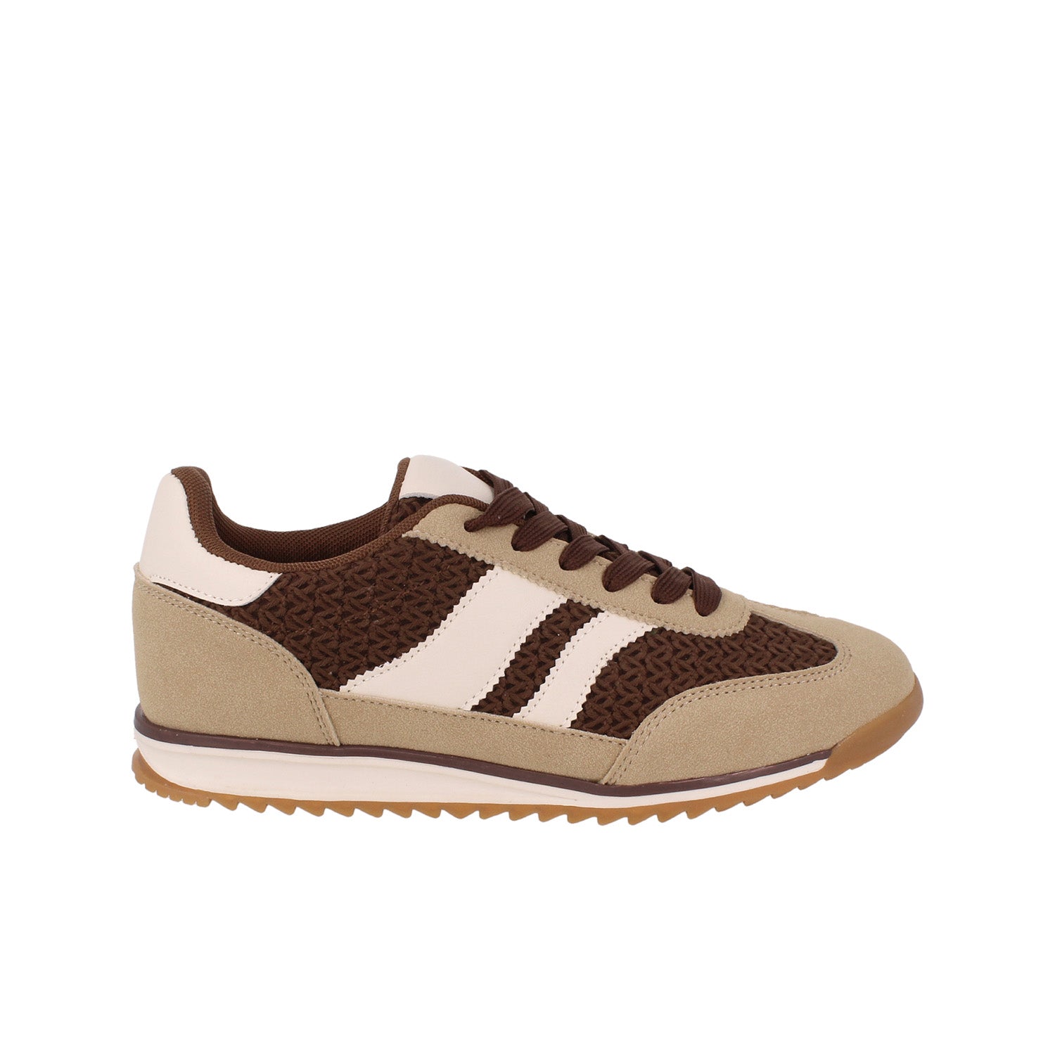 Tenis Urbano Vazza color Beige para Mujer