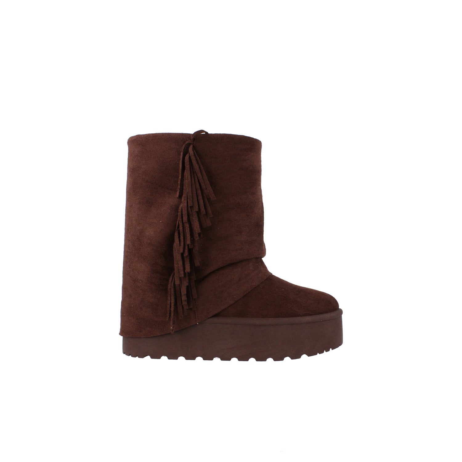 Bota Casual Vazza color Taupe para Mujer