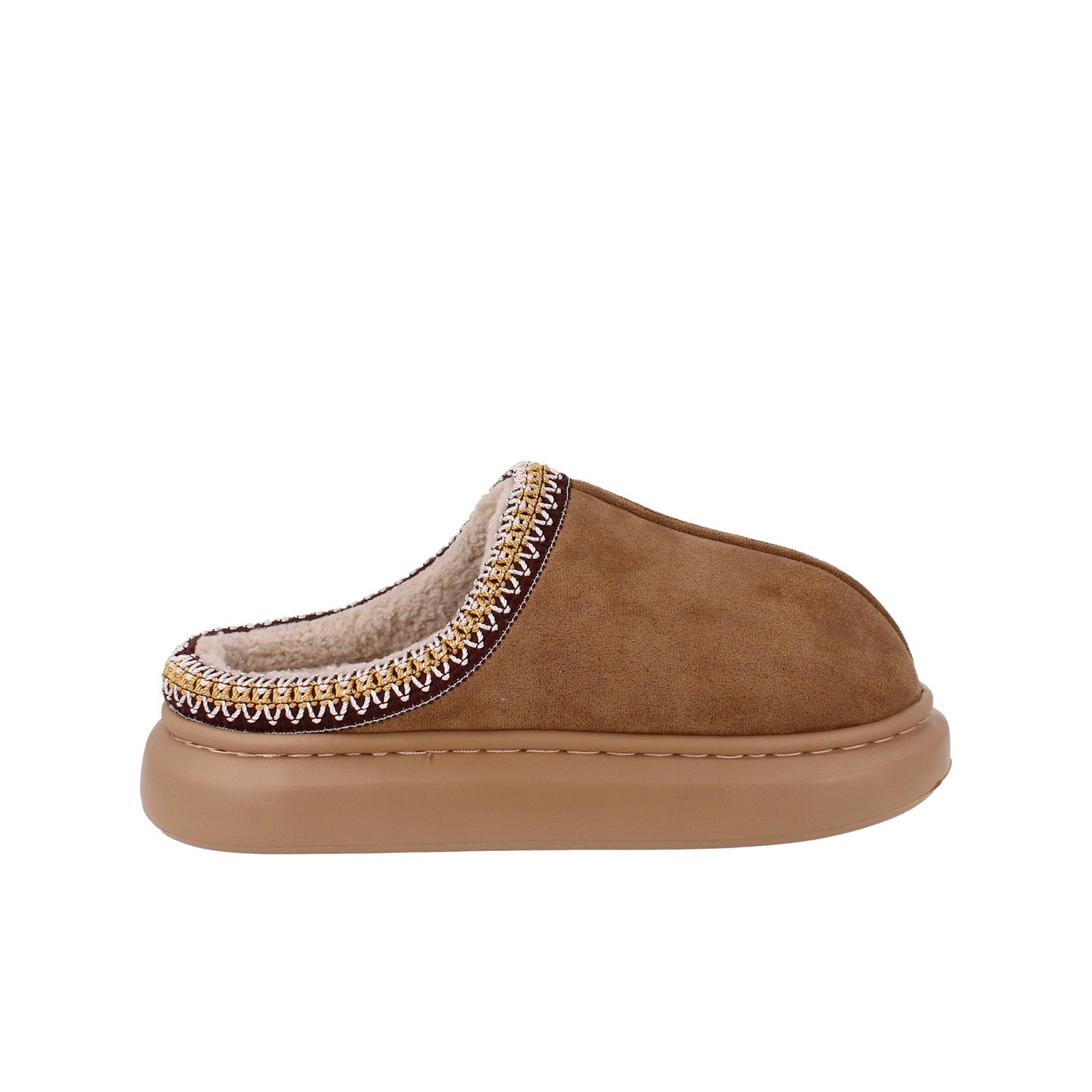 Pantufla Casual Vazza color Khaki para Mujer