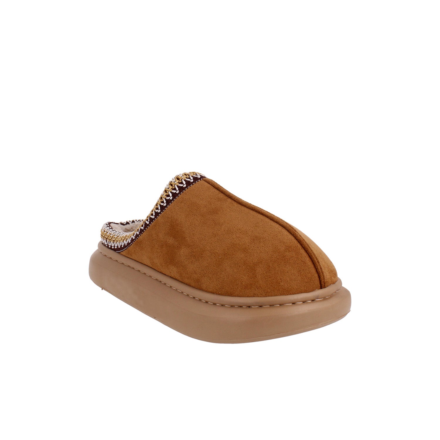 Pantufla Casual Vazza color Taupe para Mujer