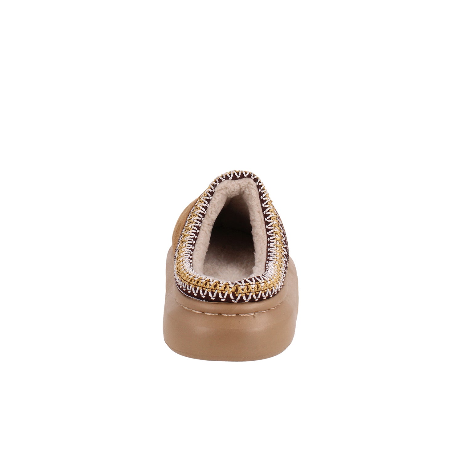 Pantufla Casual Vazza color Taupe para Mujer
