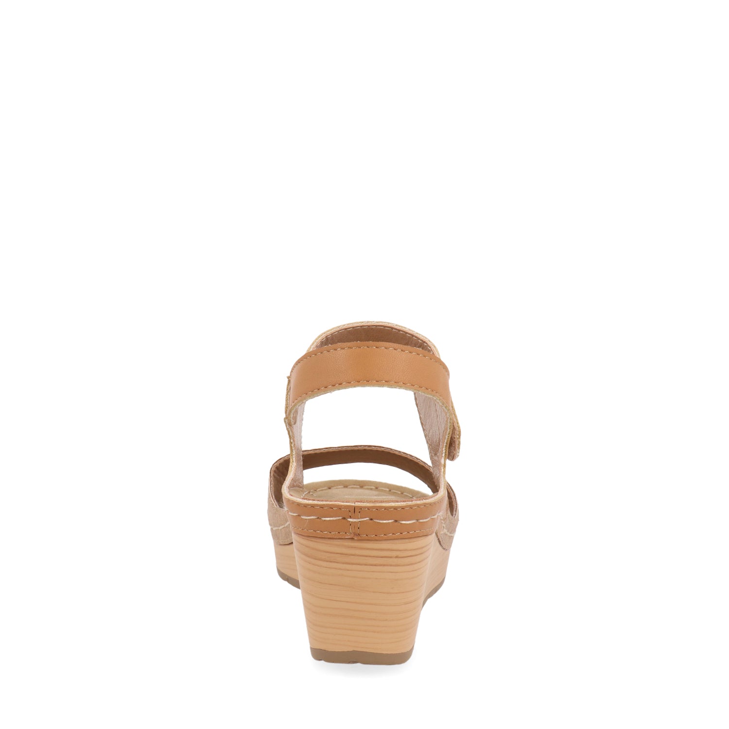 Sandalia Casual Vazza color Camel para Mujer