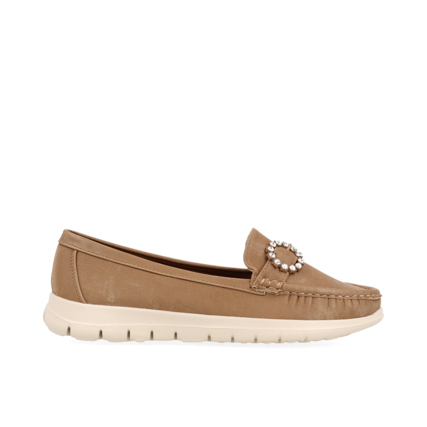 Zapato Casual Vazza color Taupe para Mujer